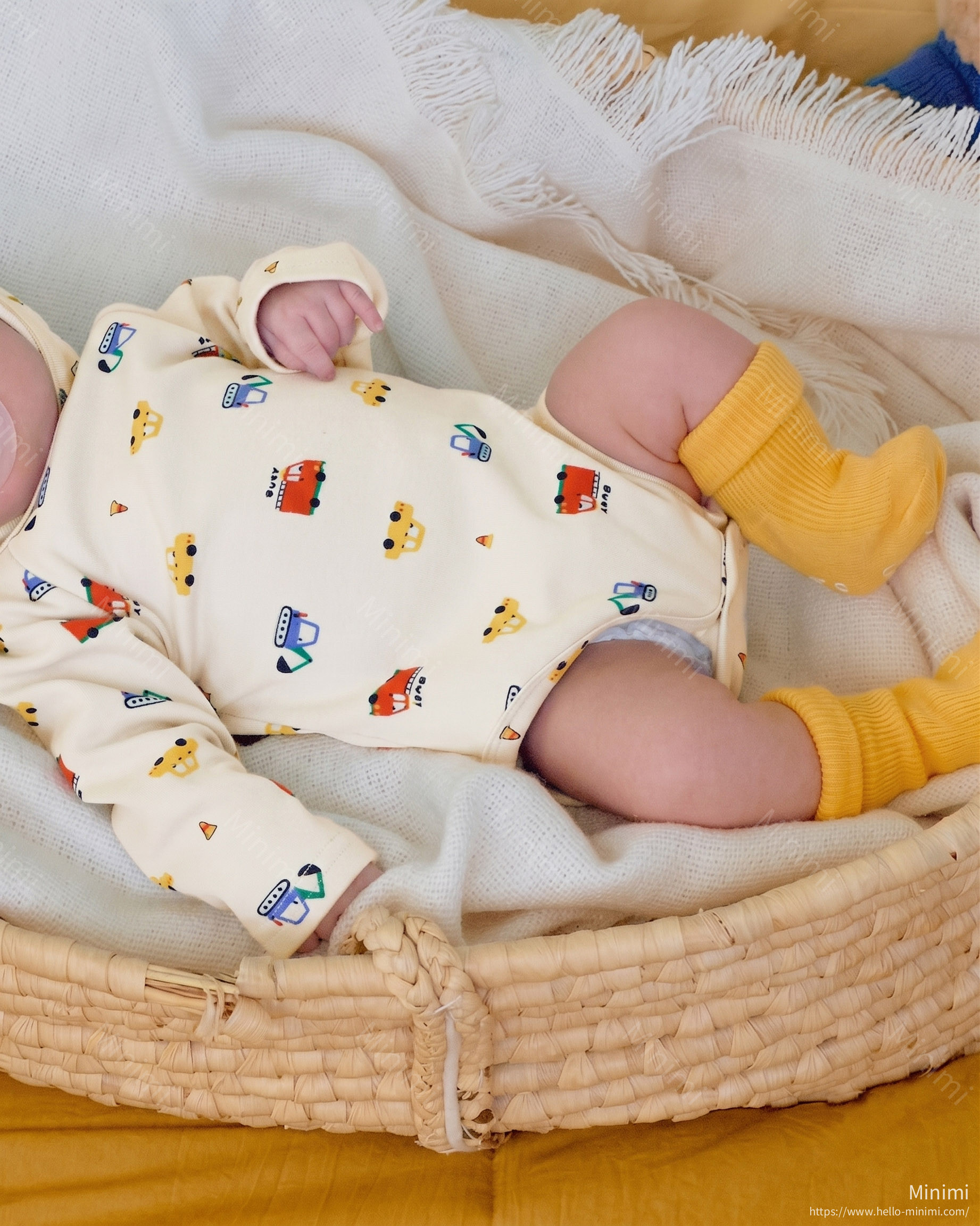 oott bebe Car Bodysuit + Bonnet Set 細節圖 18