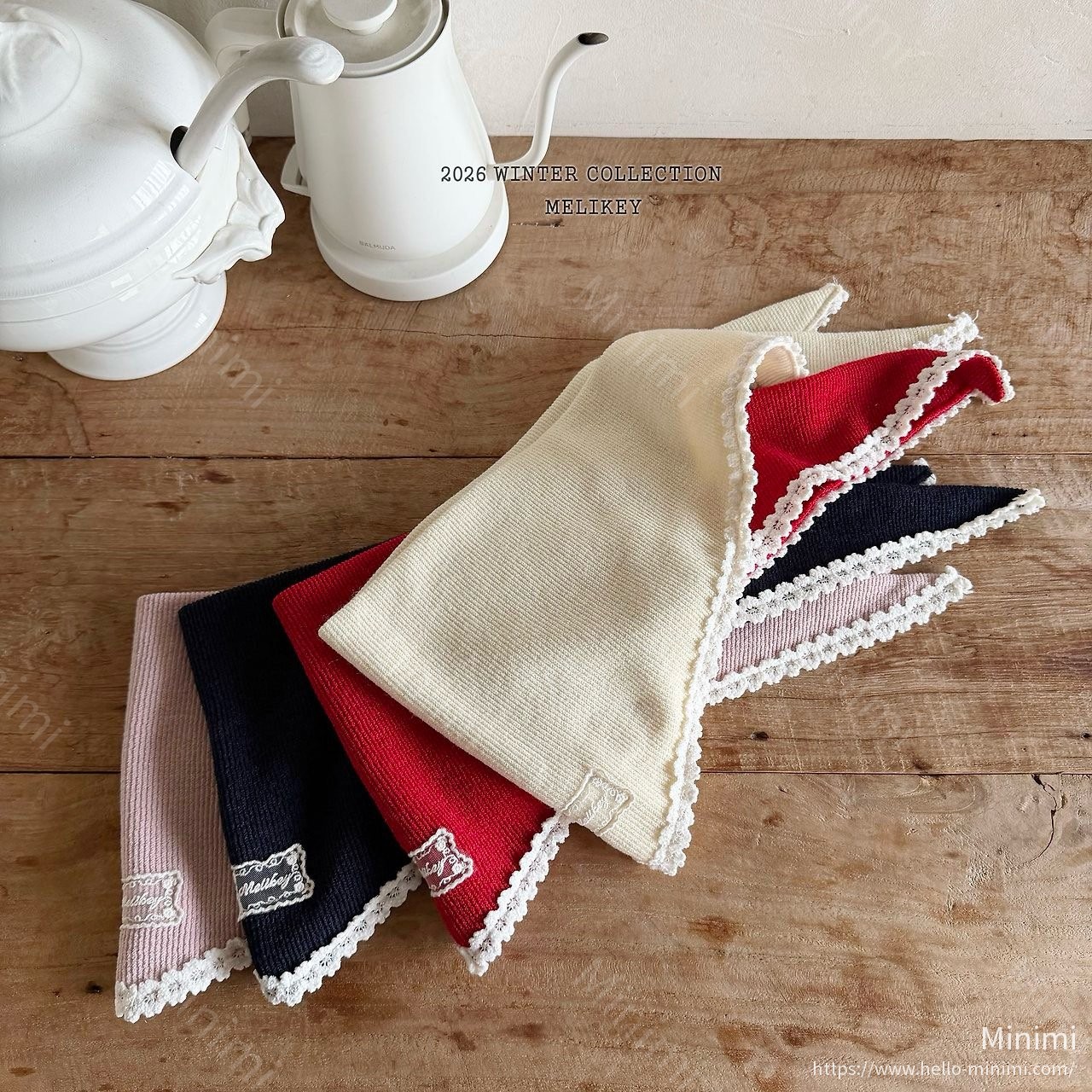 Melikey Hotzzi Triangle Scarf 細節圖 24