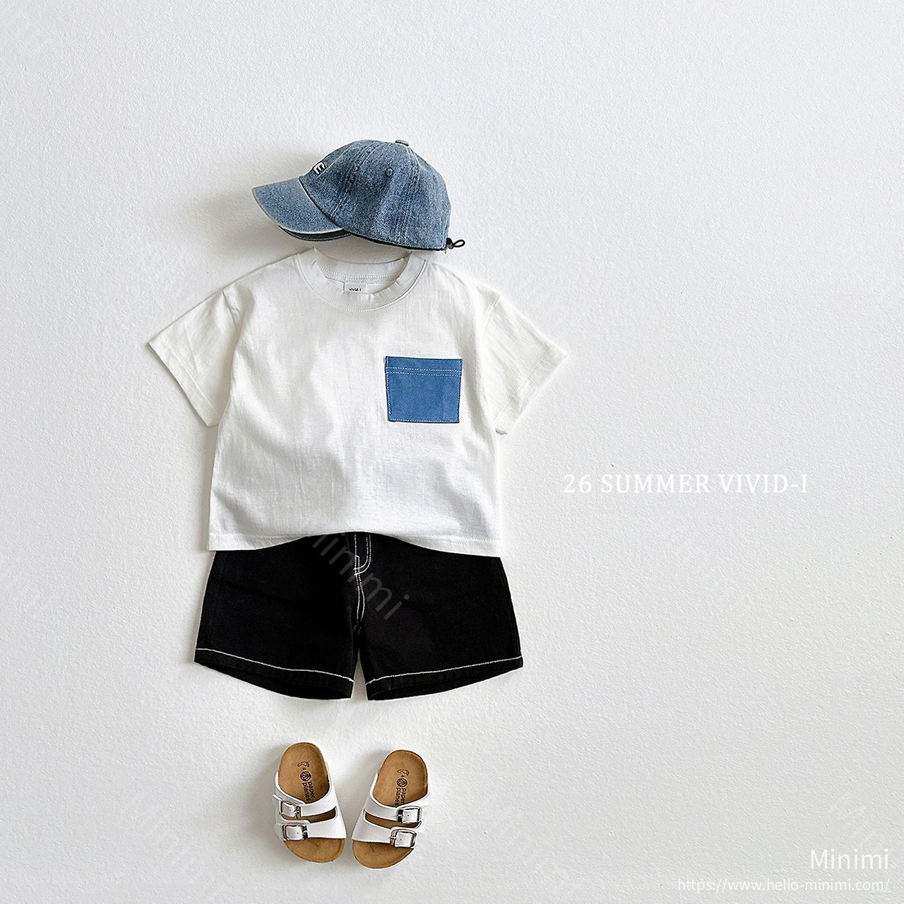VIVID-I Pocket Denim T-Shirt 細節圖 7