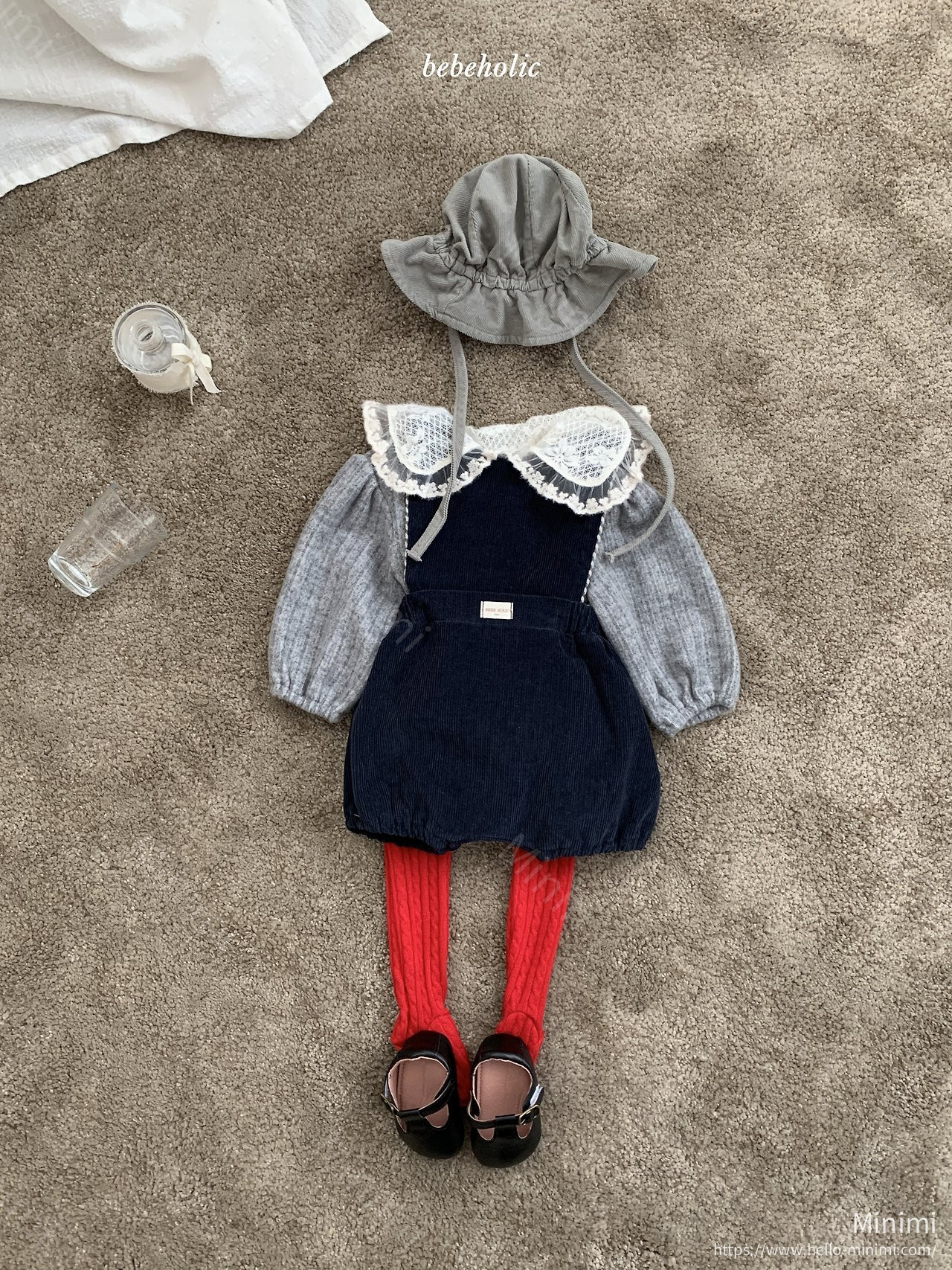 BEBEHOLIC Pony Suspender Suit 細節圖 3