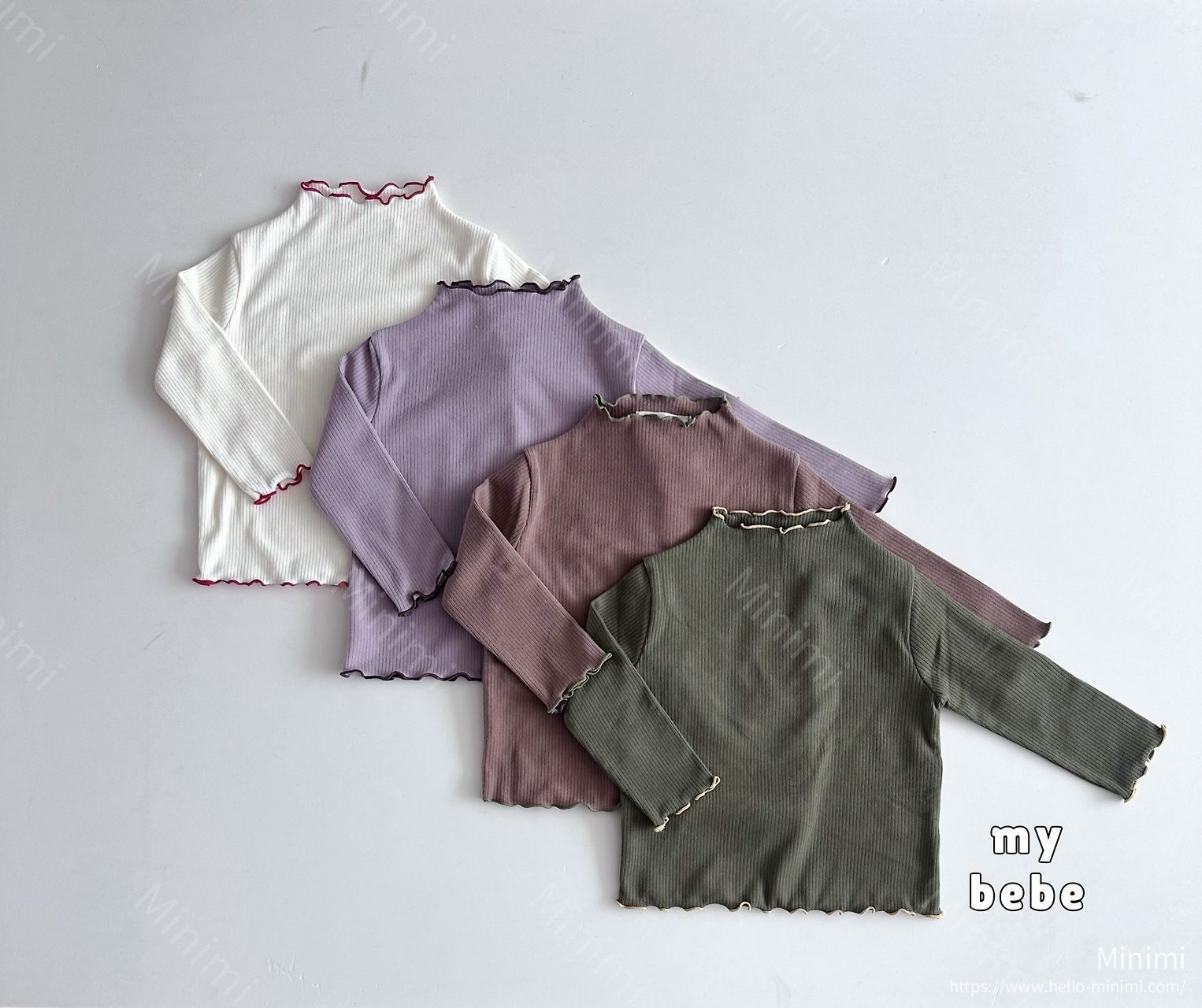 my_bébé Yogurt Turtleneck 細節圖 1