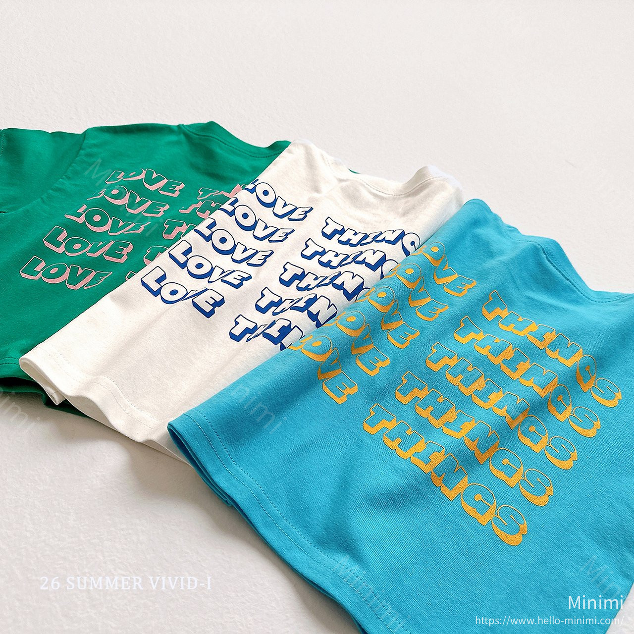 VIVID-I Love Things T-Shirt 細節圖 3