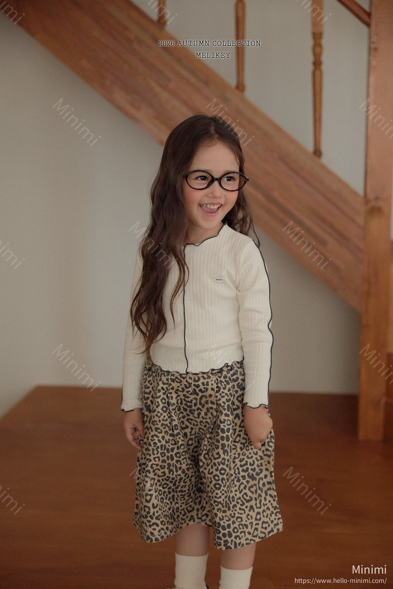 Melikey Leopard Heart Bermuda Shorts 細節圖 18