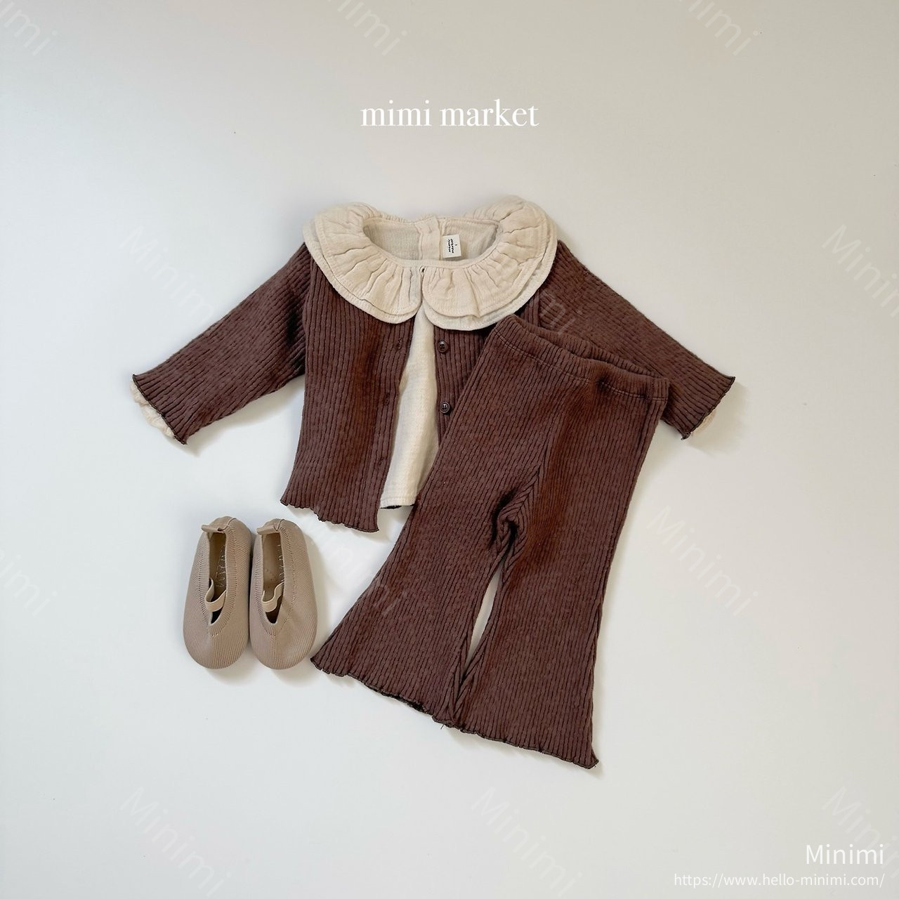 mimi-market Ribbed Play Leggings 細節圖 2