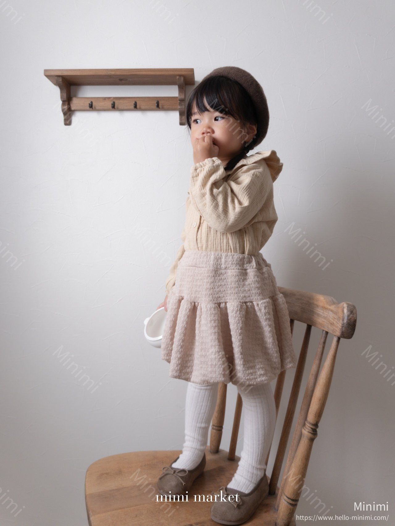 mimi-market Knit Balloon Skirt 細節圖 12