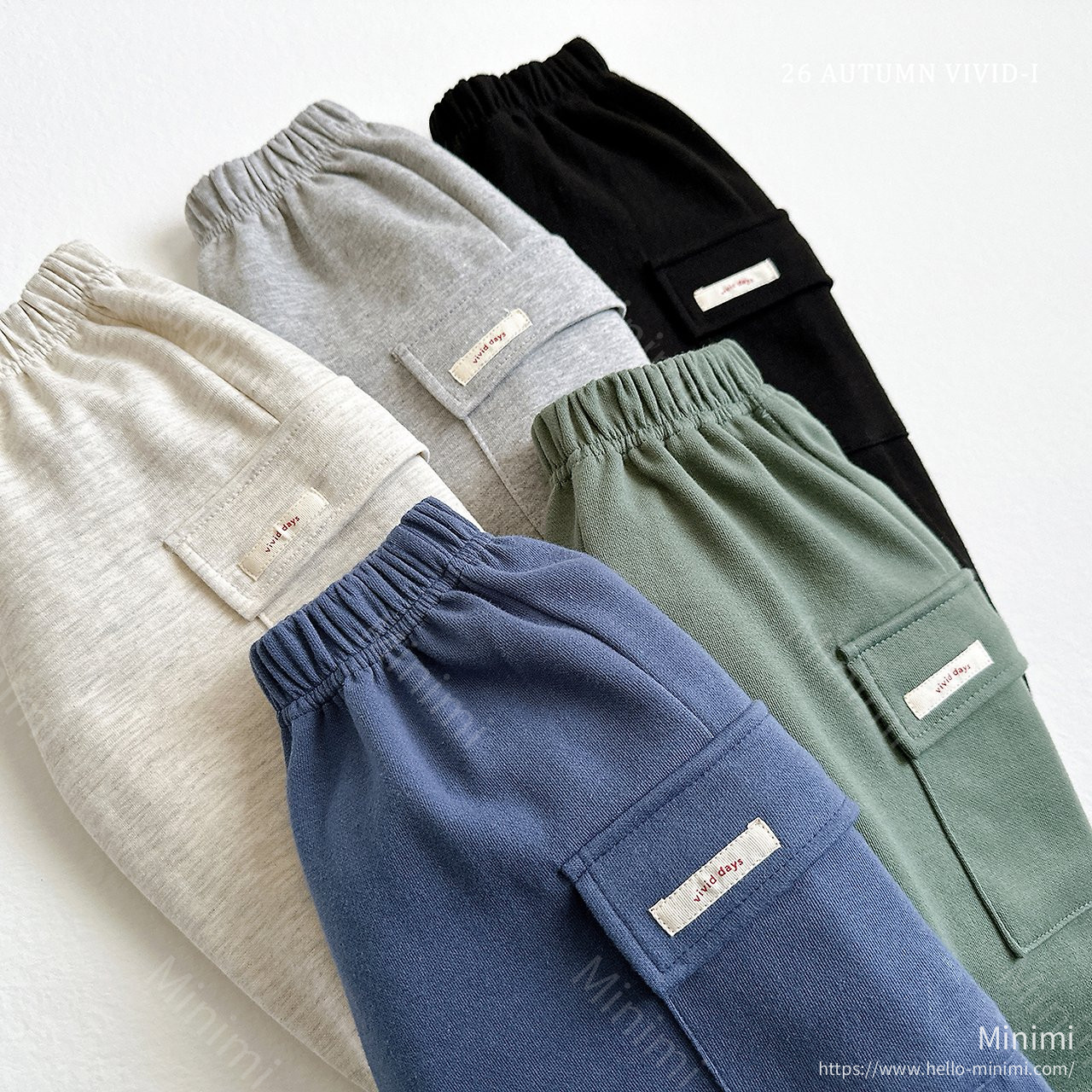 VIVID-I Label Cargo Jogger Pants 細節圖 19