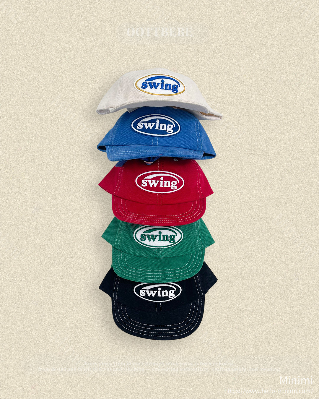 oott bebe Swing Ball Cap 細節圖 9