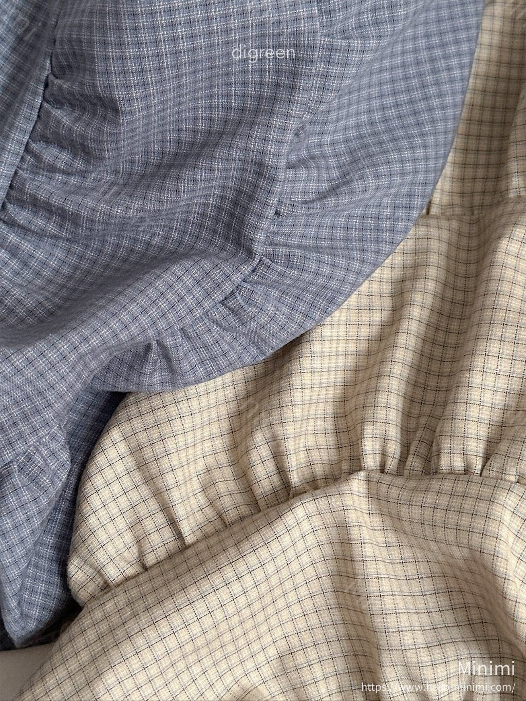 digreen Check Ruffle Skirt 細節圖 6