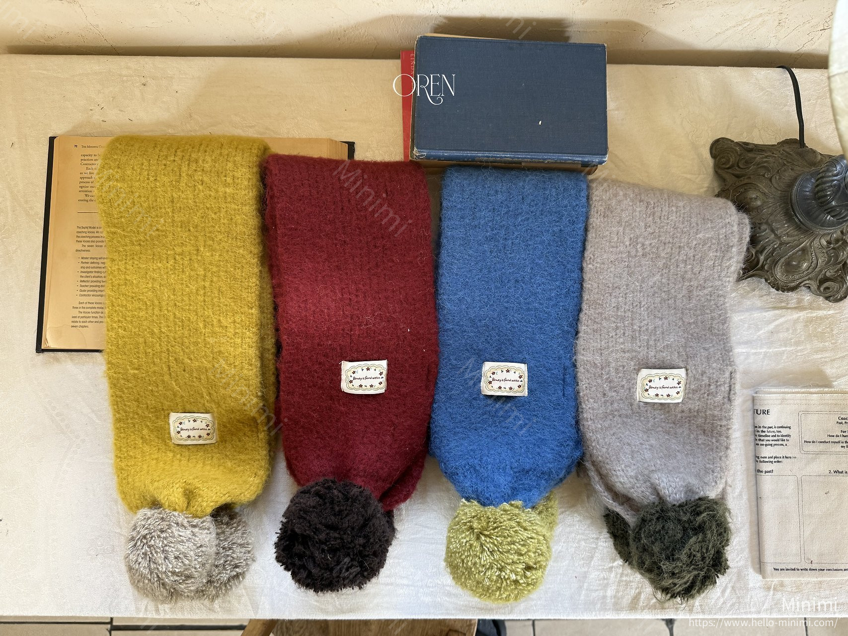 Oren Mercy Pom-Pom Muffler 細節圖 17