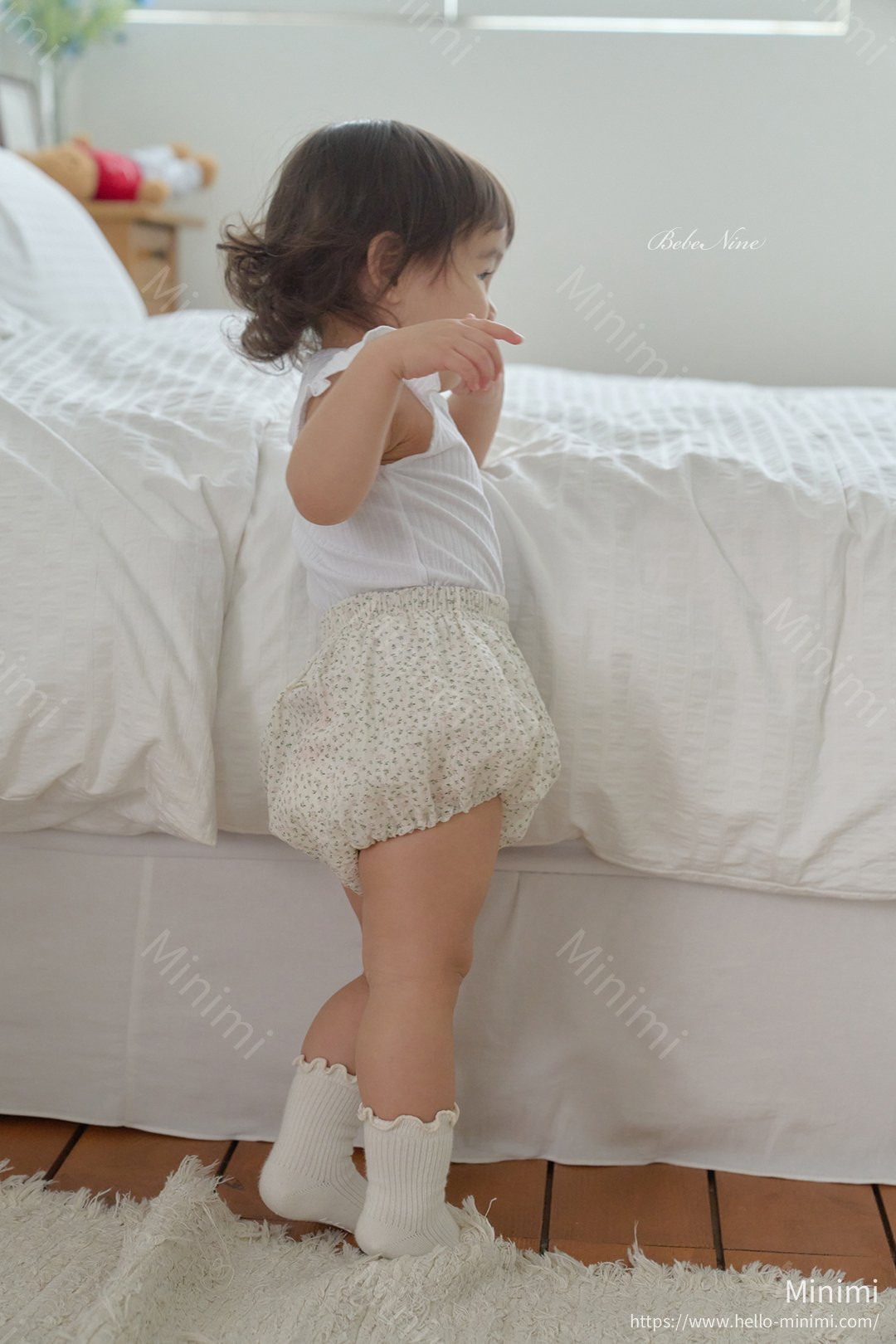 bebe nine Nine Frill Knee Socks 細節圖 11