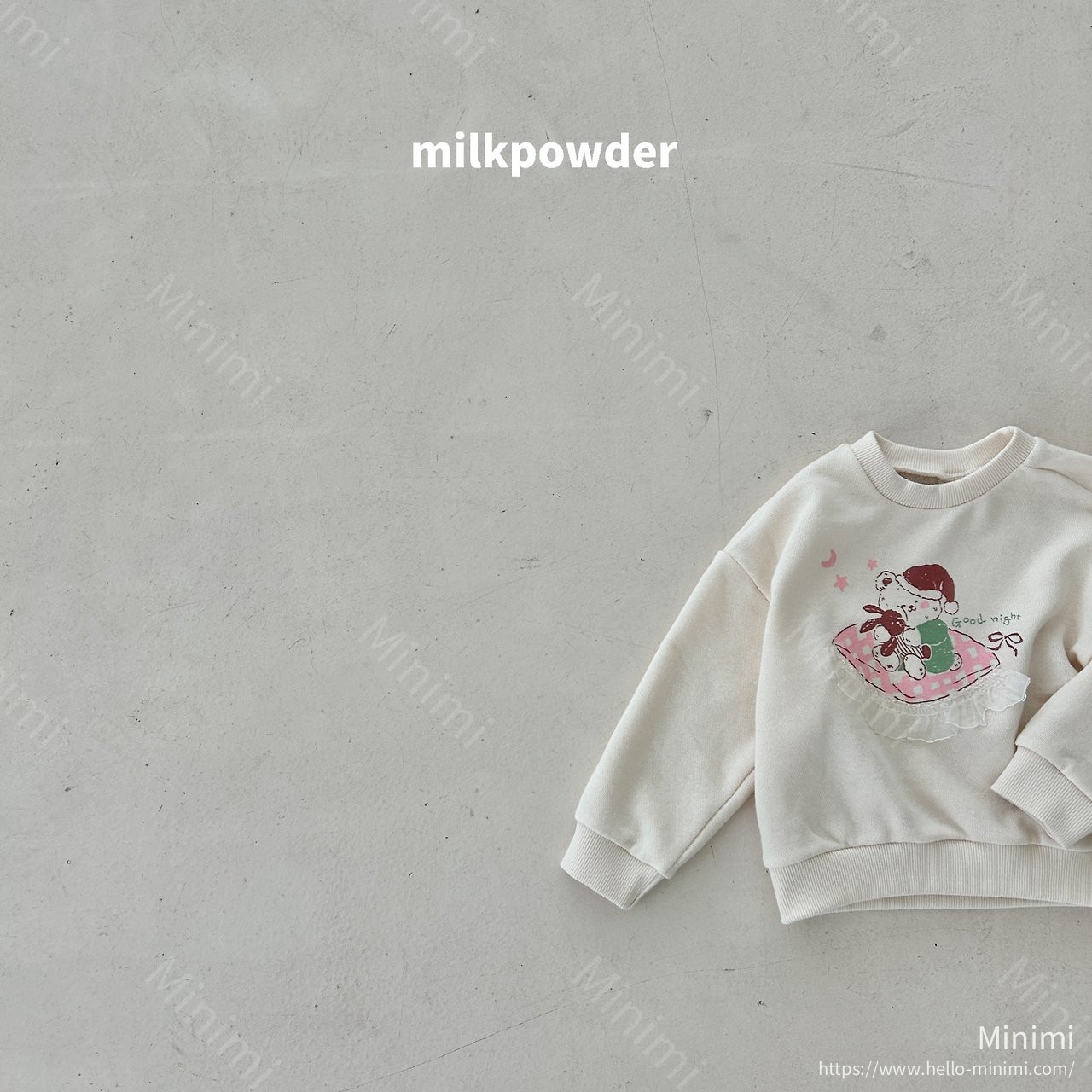 milkpowder Goodnight Sweatshirt 細節圖 7