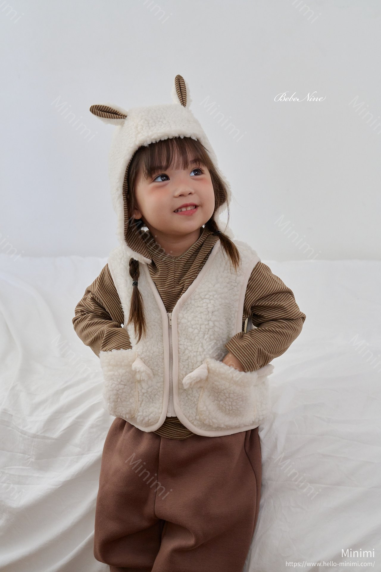 bebe nine Little Lamb Vest 細節圖 13