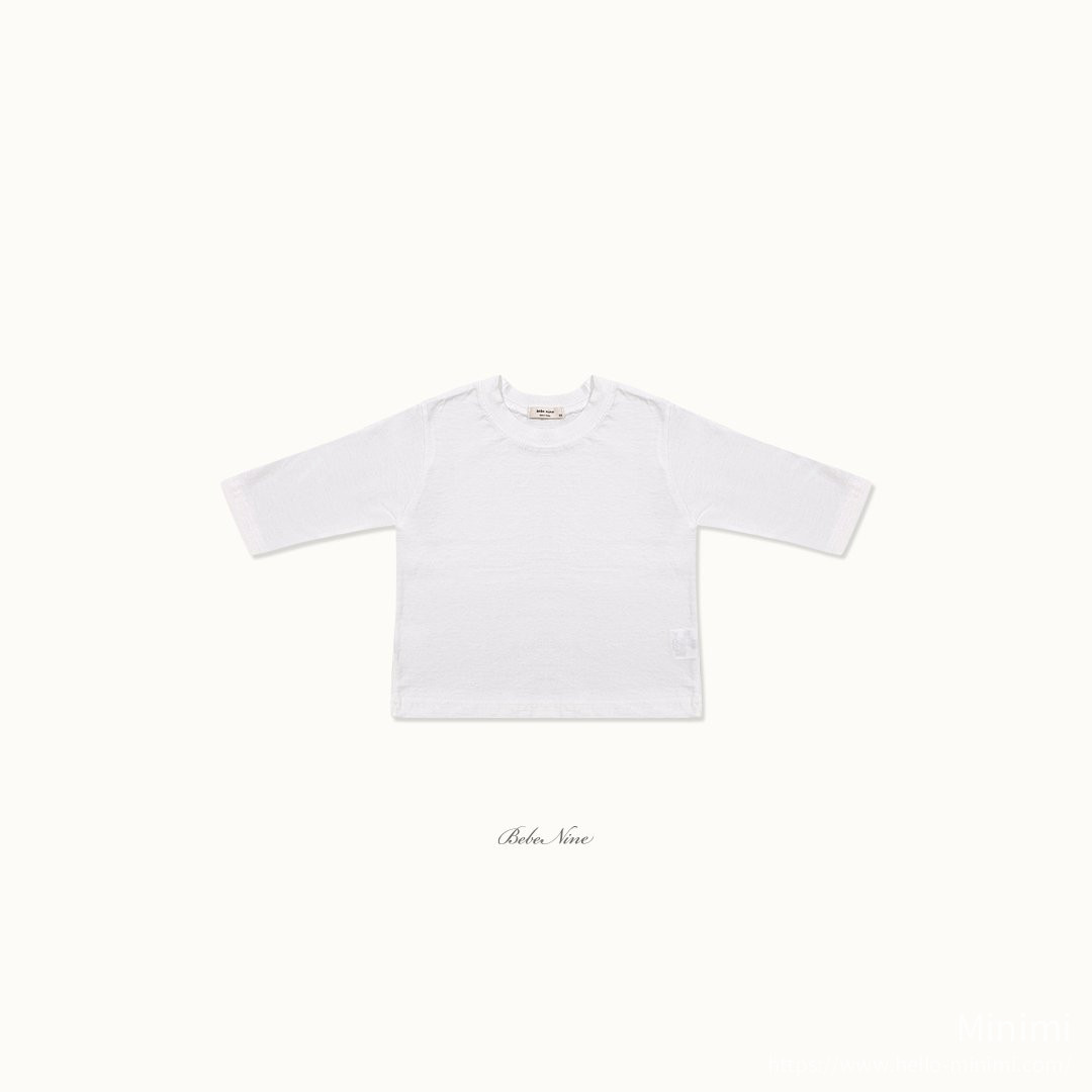bebe nine Milk Cotton Tee 細節圖 14