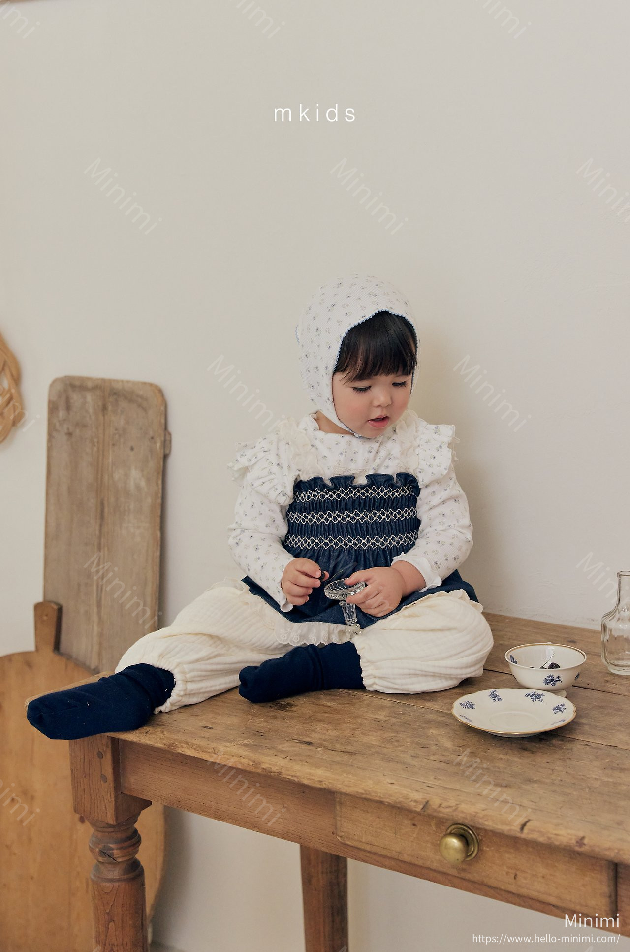 mkids Bell Smock Blouse 細節圖 21