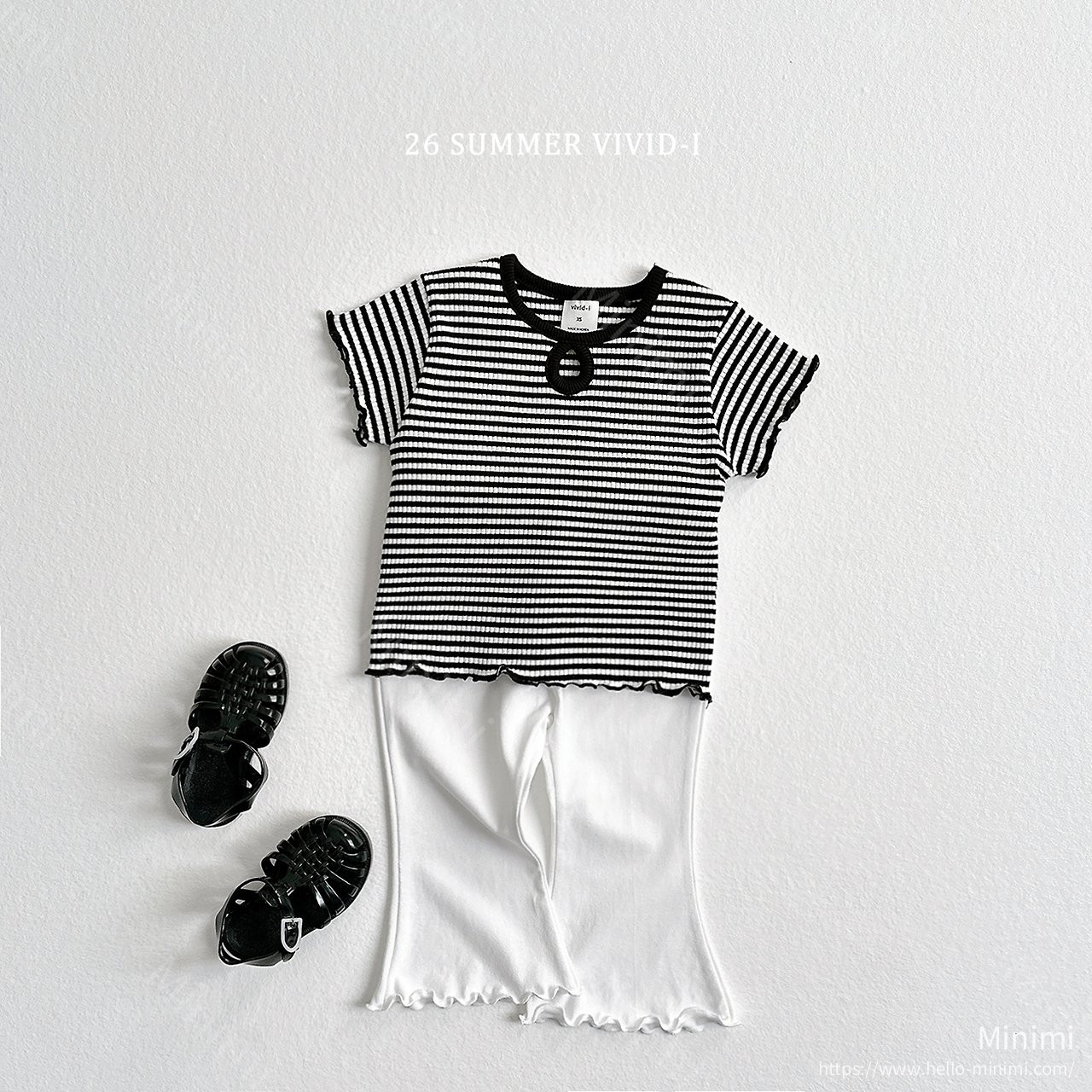 VIVID-I Spandex Fluted Cropped Pants 細節圖 9