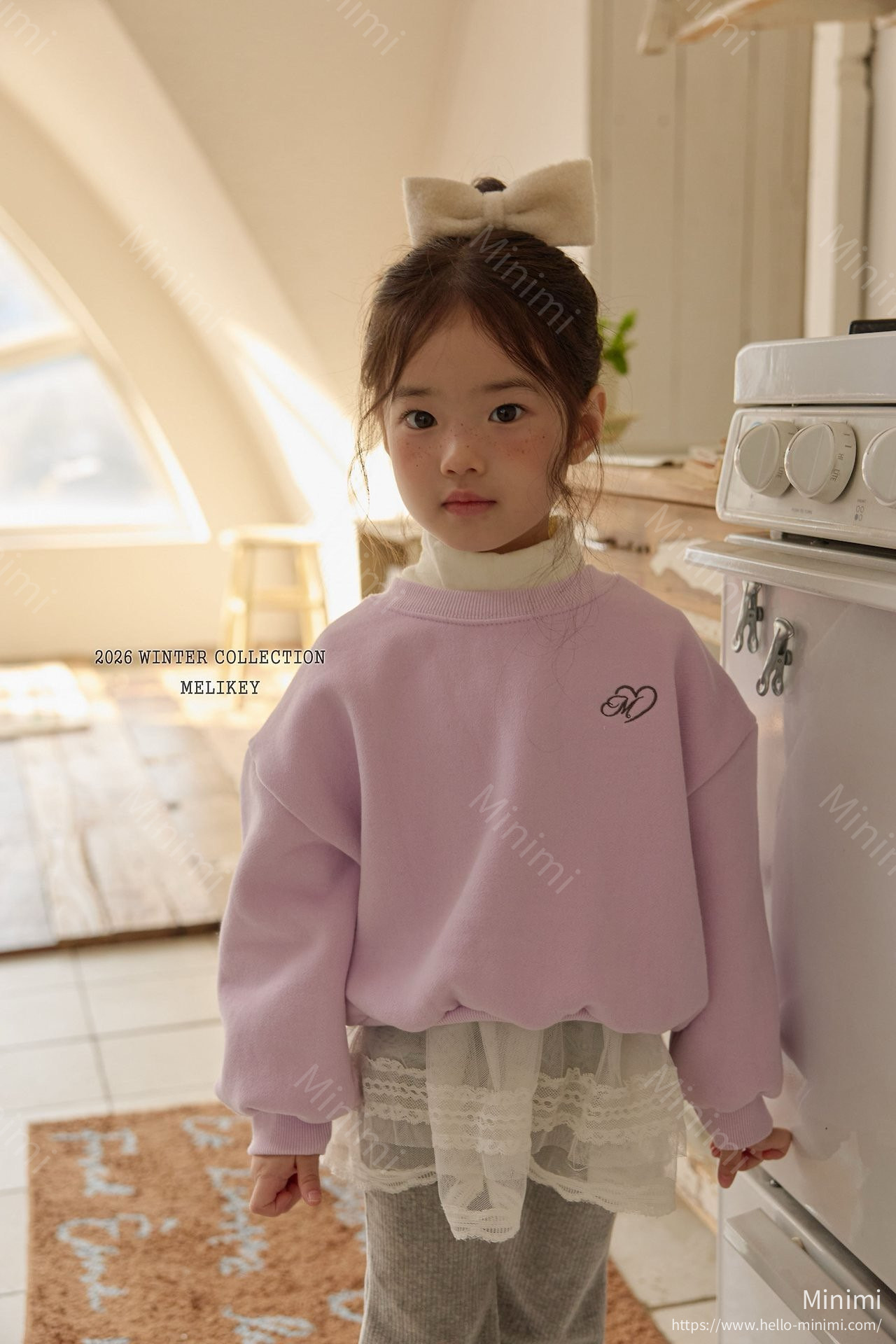 Melikey Ribbon Frill Sweatshirt 細節圖 27