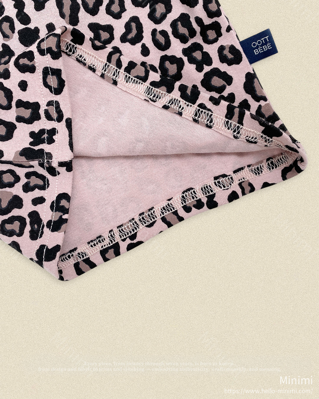 oott bebe Little Leopard Loungewear 細節圖 9