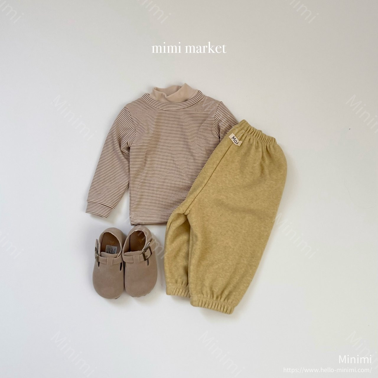 mimi-market Mink Terry Pants 細節圖 3