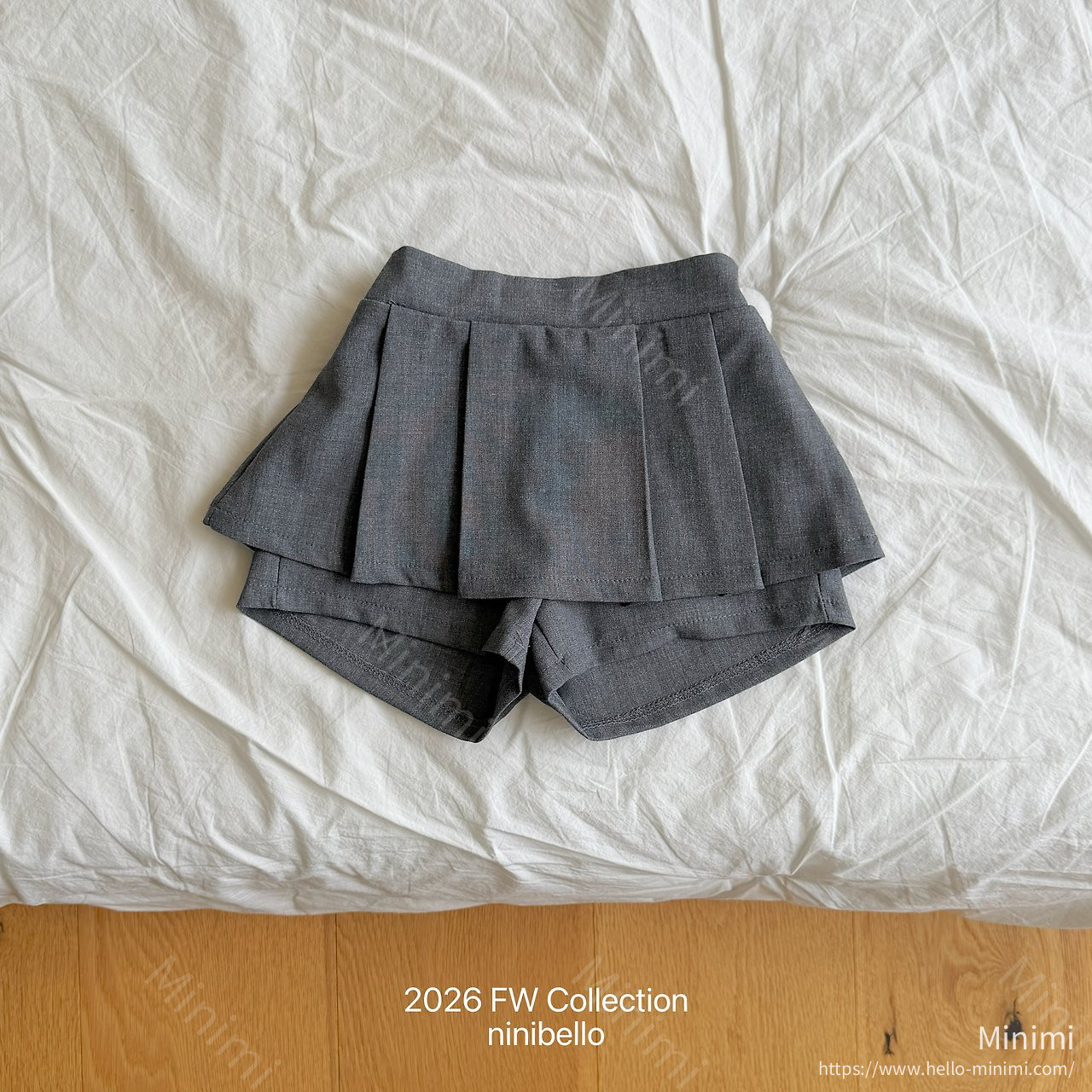 ninibello Rosé Pleated Skirt 細節圖 4