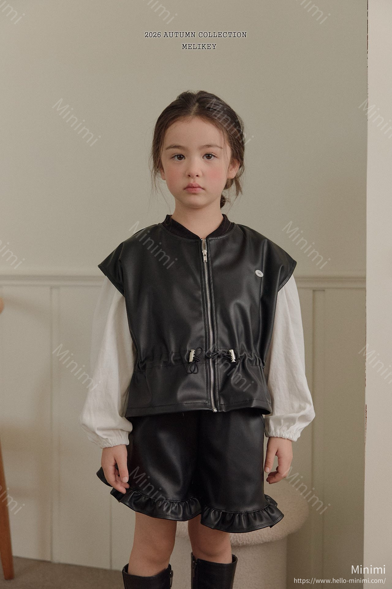 Melikey String Leather Vest 細節圖 17