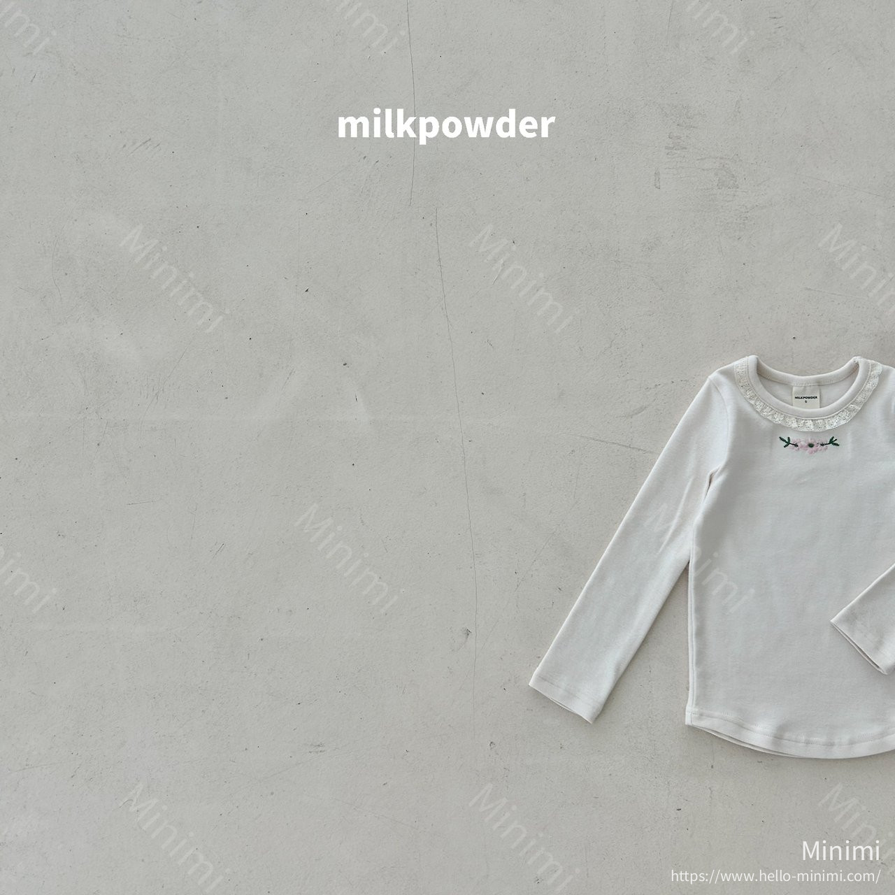 milkpowder Daisy Tee 細節圖 7