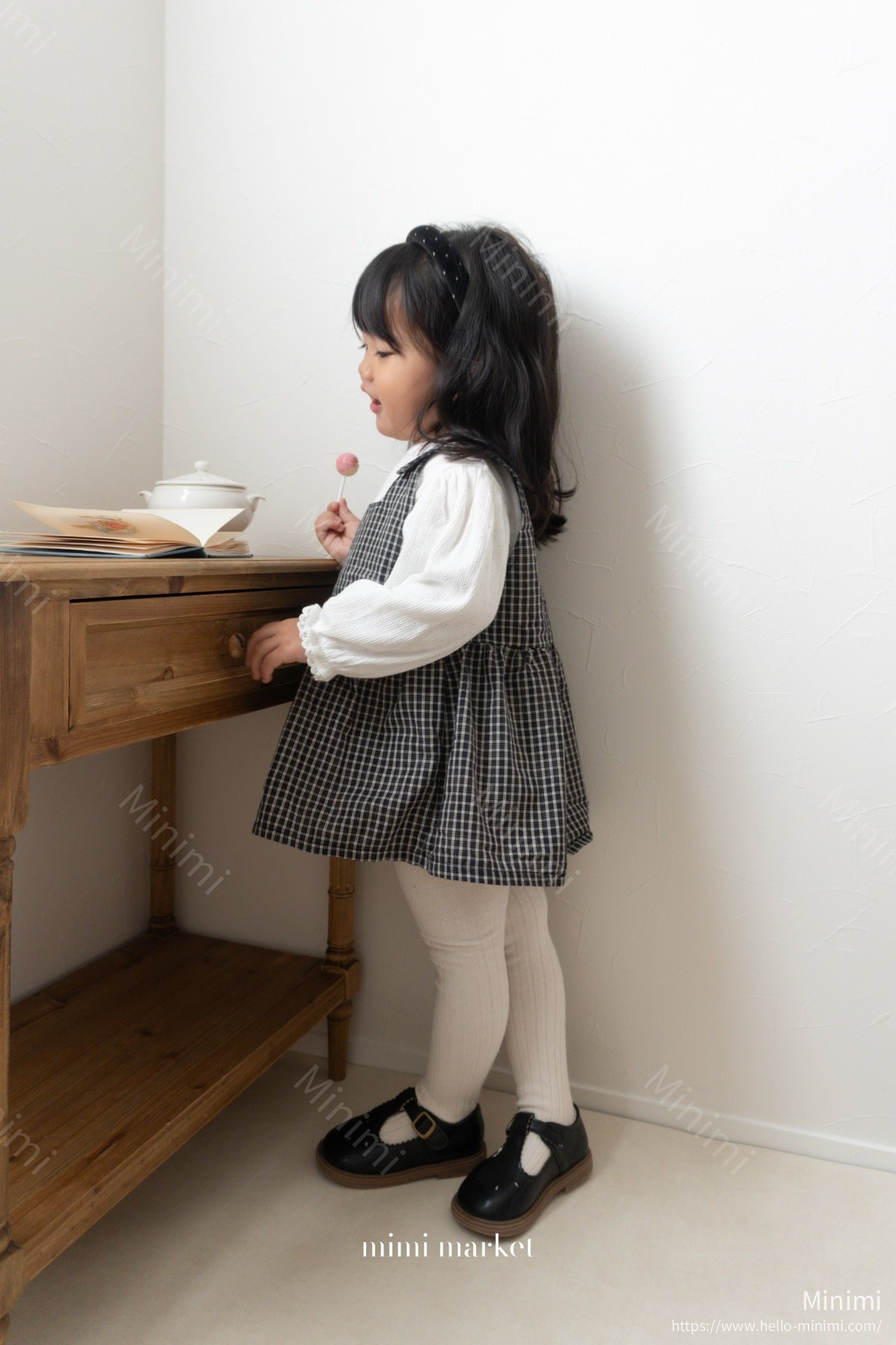 mimi-market Lona Suspender Dress 細節圖 8