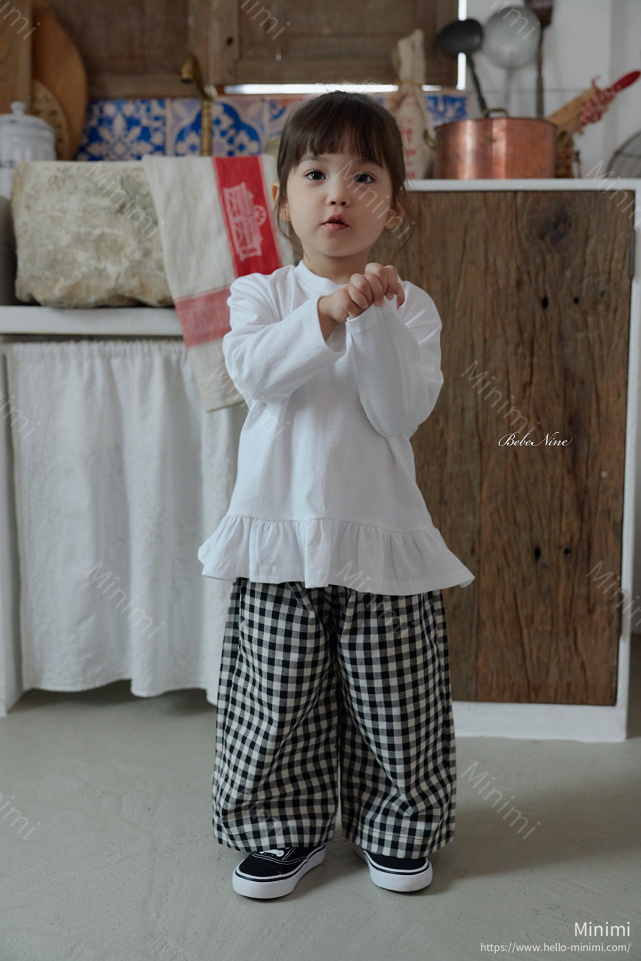 bebe nine Maple Check Pants 細節圖 12