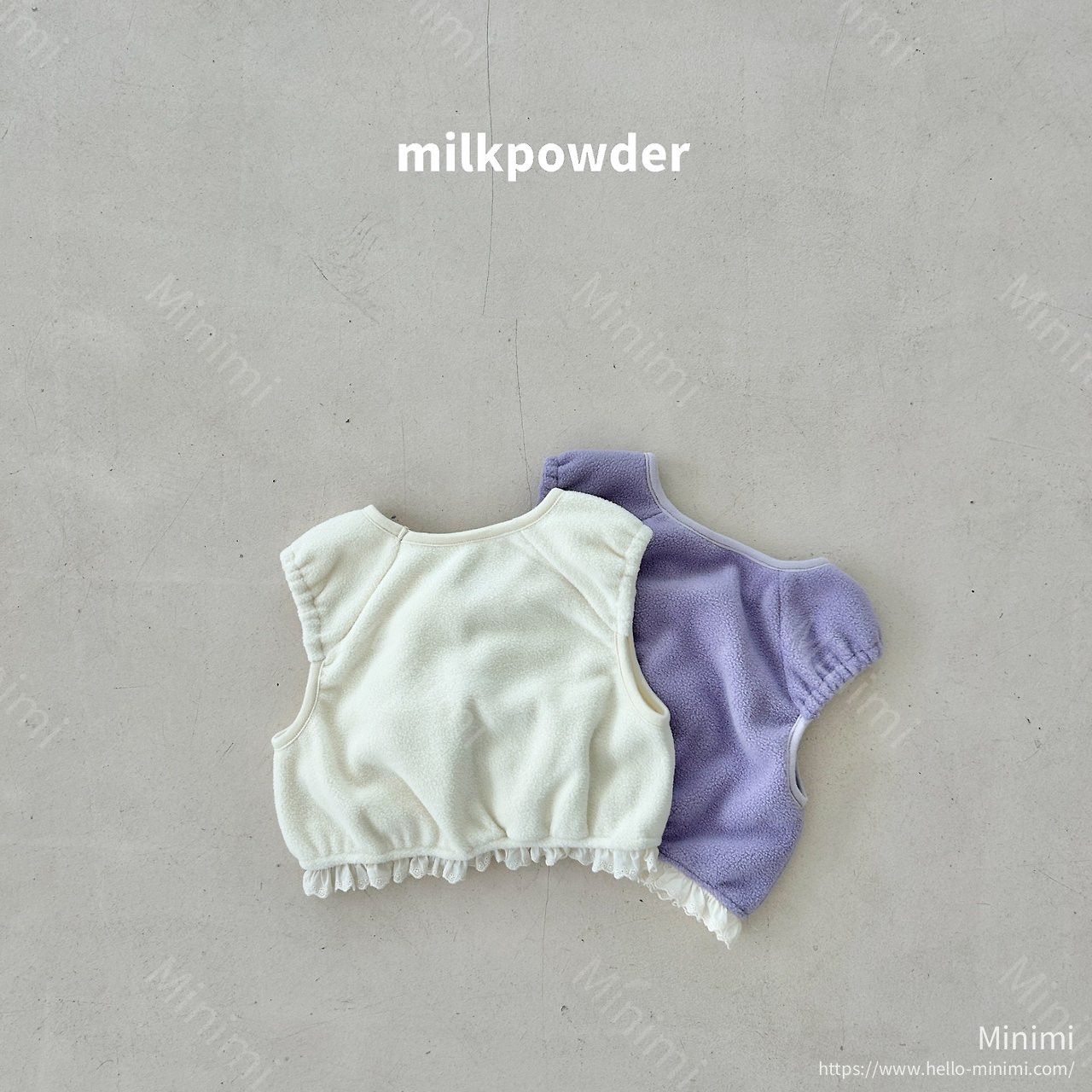 milkpowder Soft Fleece Vest 細節圖 17