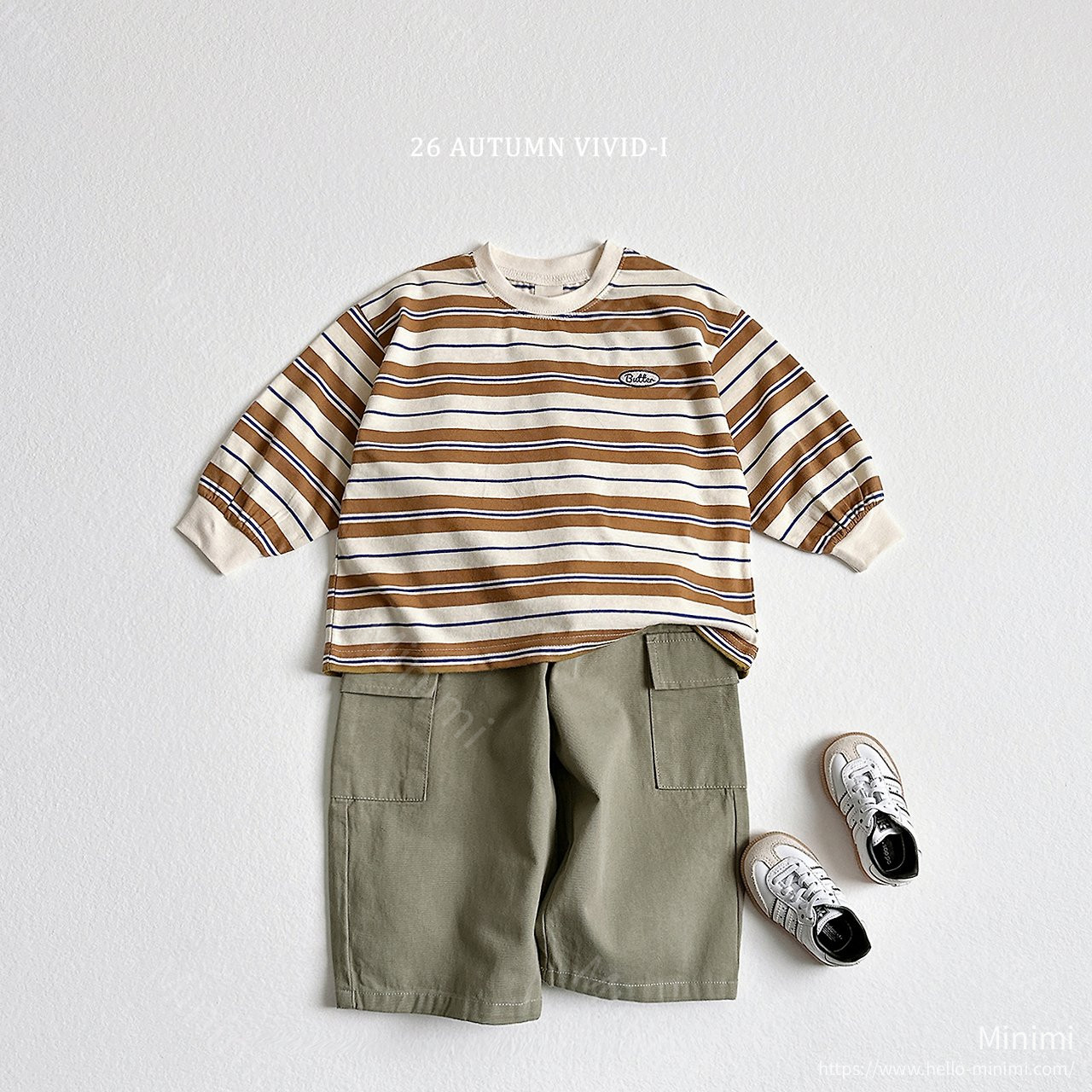 VIVID-I Butter Stripe T-shirt 細節圖 17