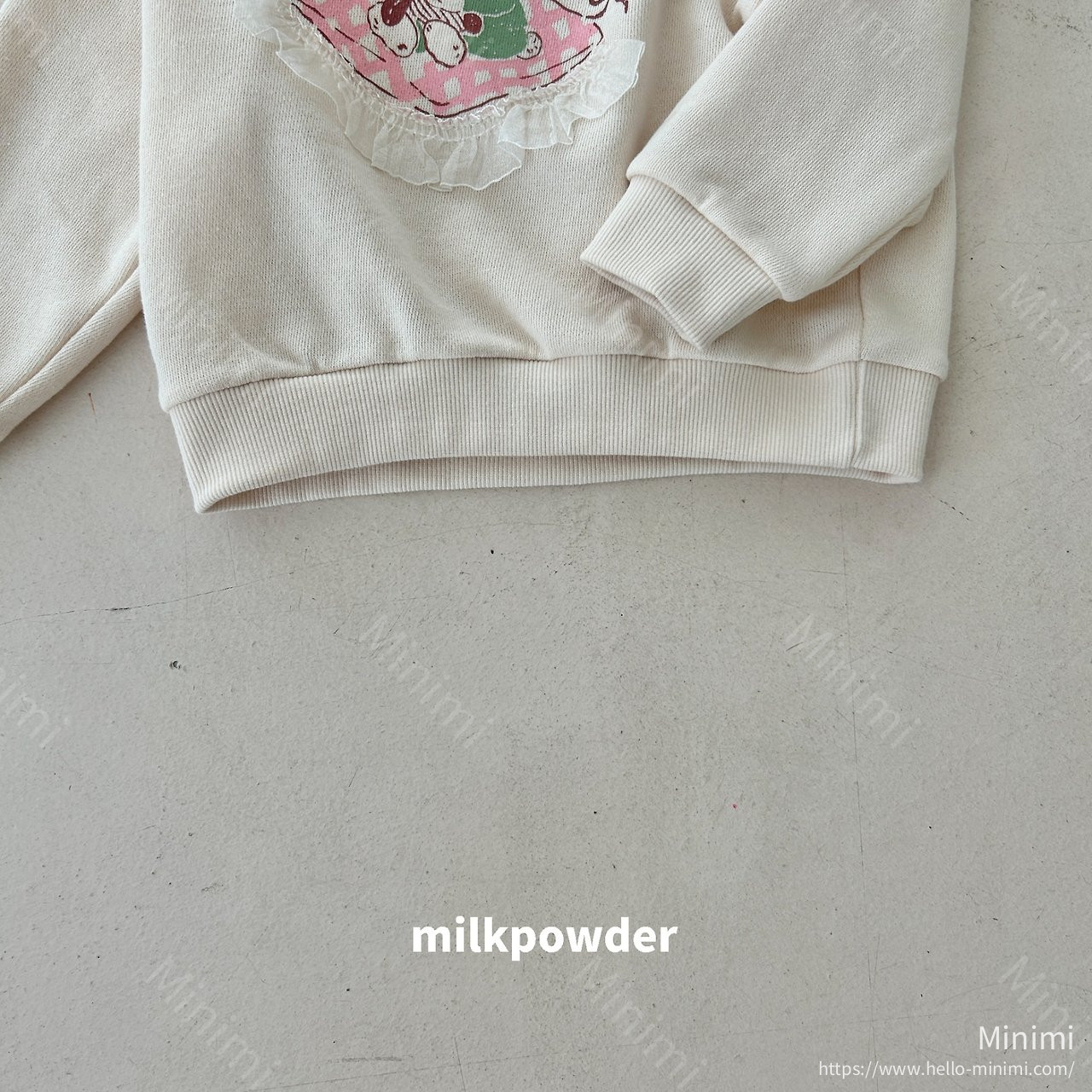 milkpowder Goodnight Sweatshirt 細節圖 9