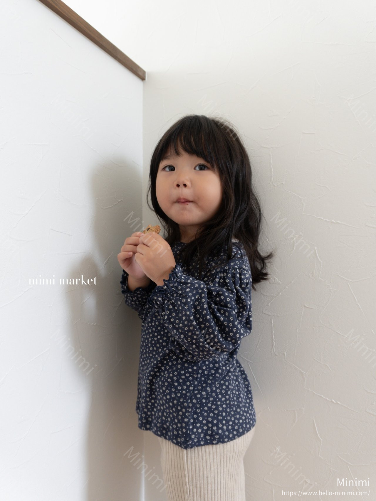 mimi-market Pleats Collar T-shirt 細節圖 1