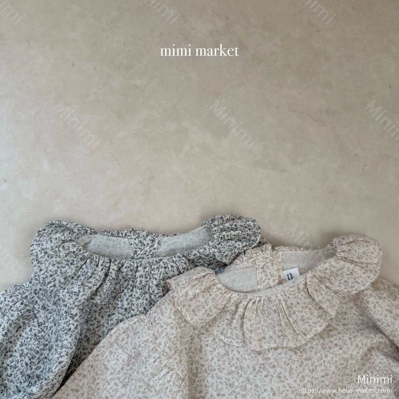 mimi-market Pleats Collar Blouse 細節圖 19
