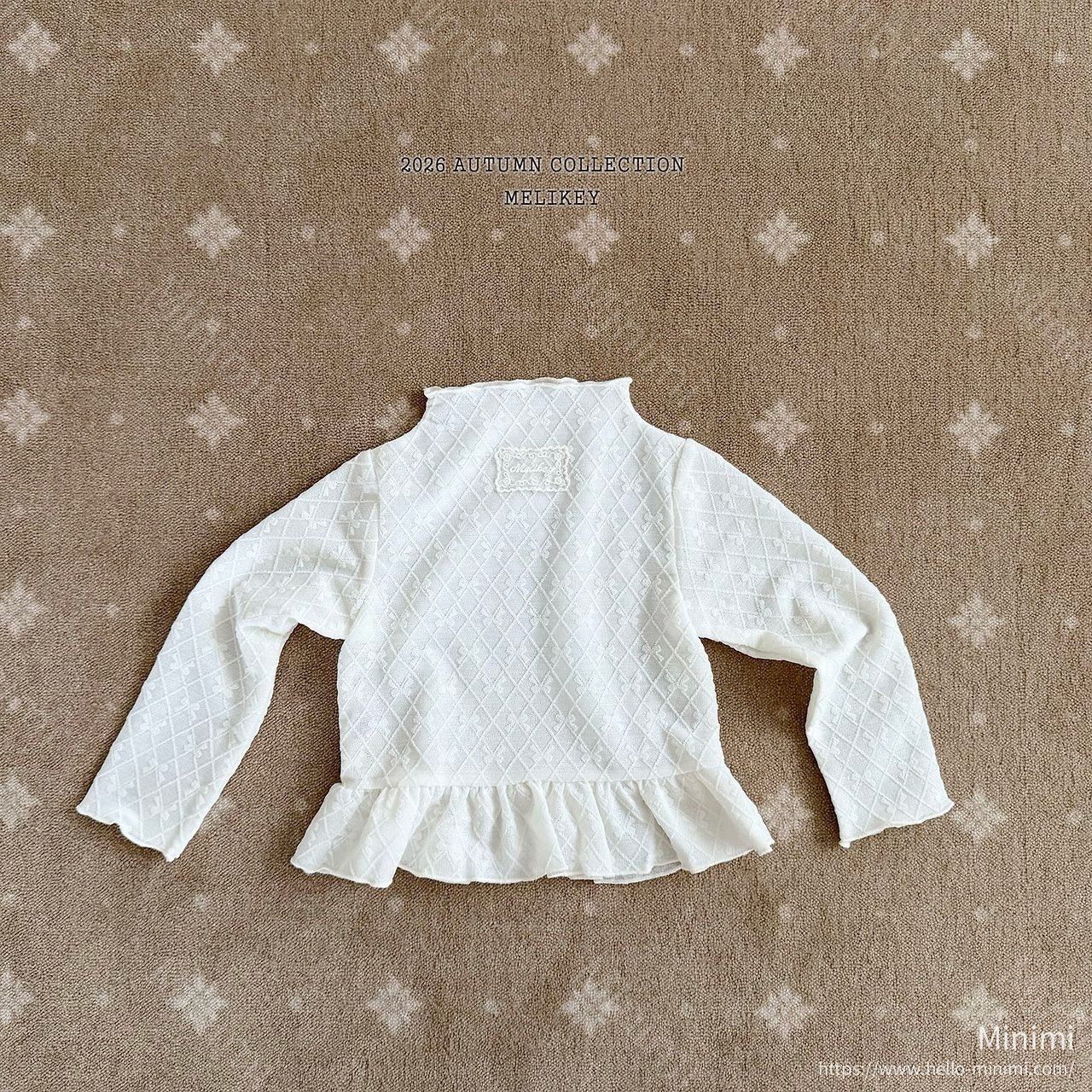 Melikey Frill Ribbon Mesh T-shirt 細節圖 10
