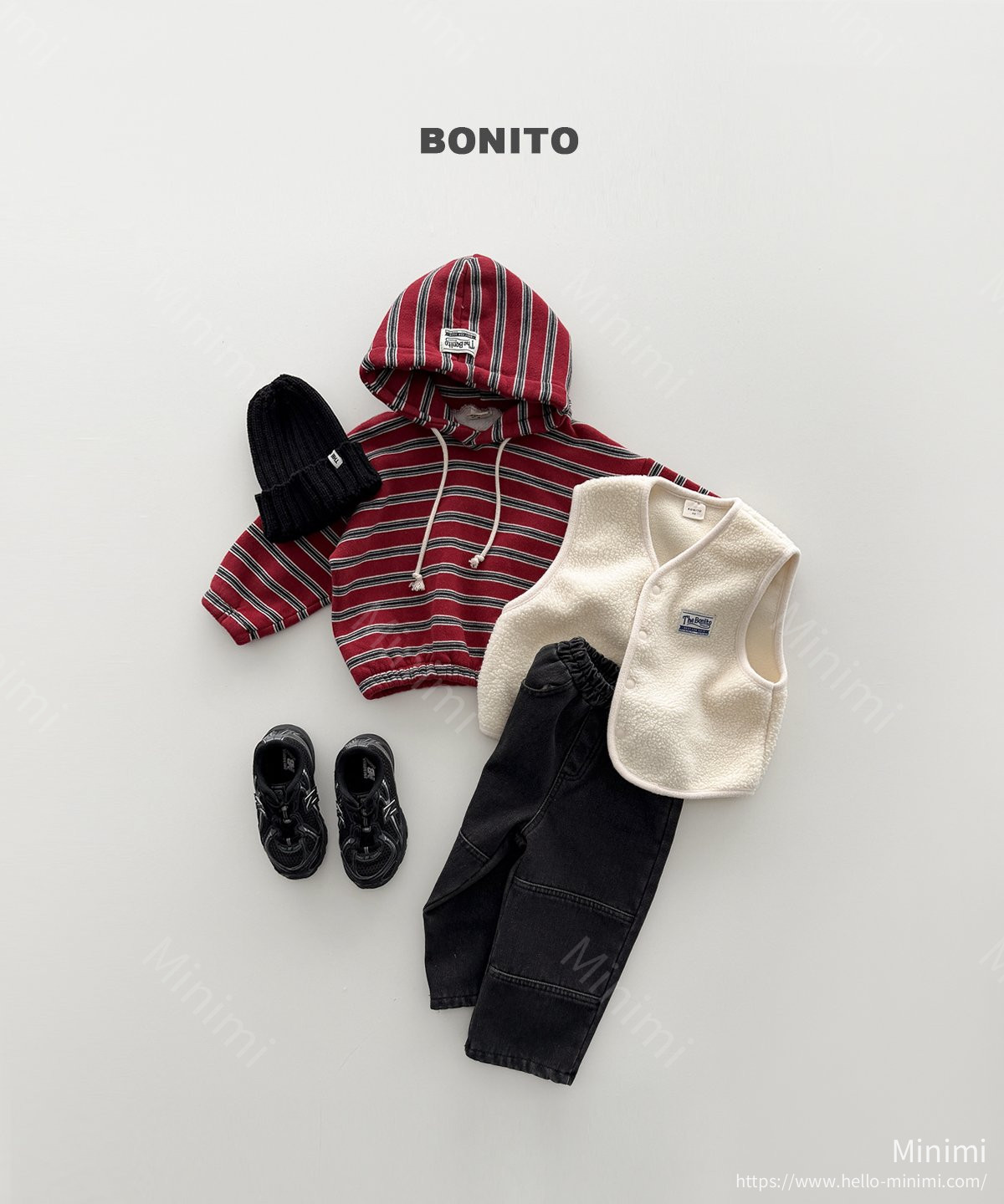 BONITO Jolly Stripe Hoodie 細節圖 11