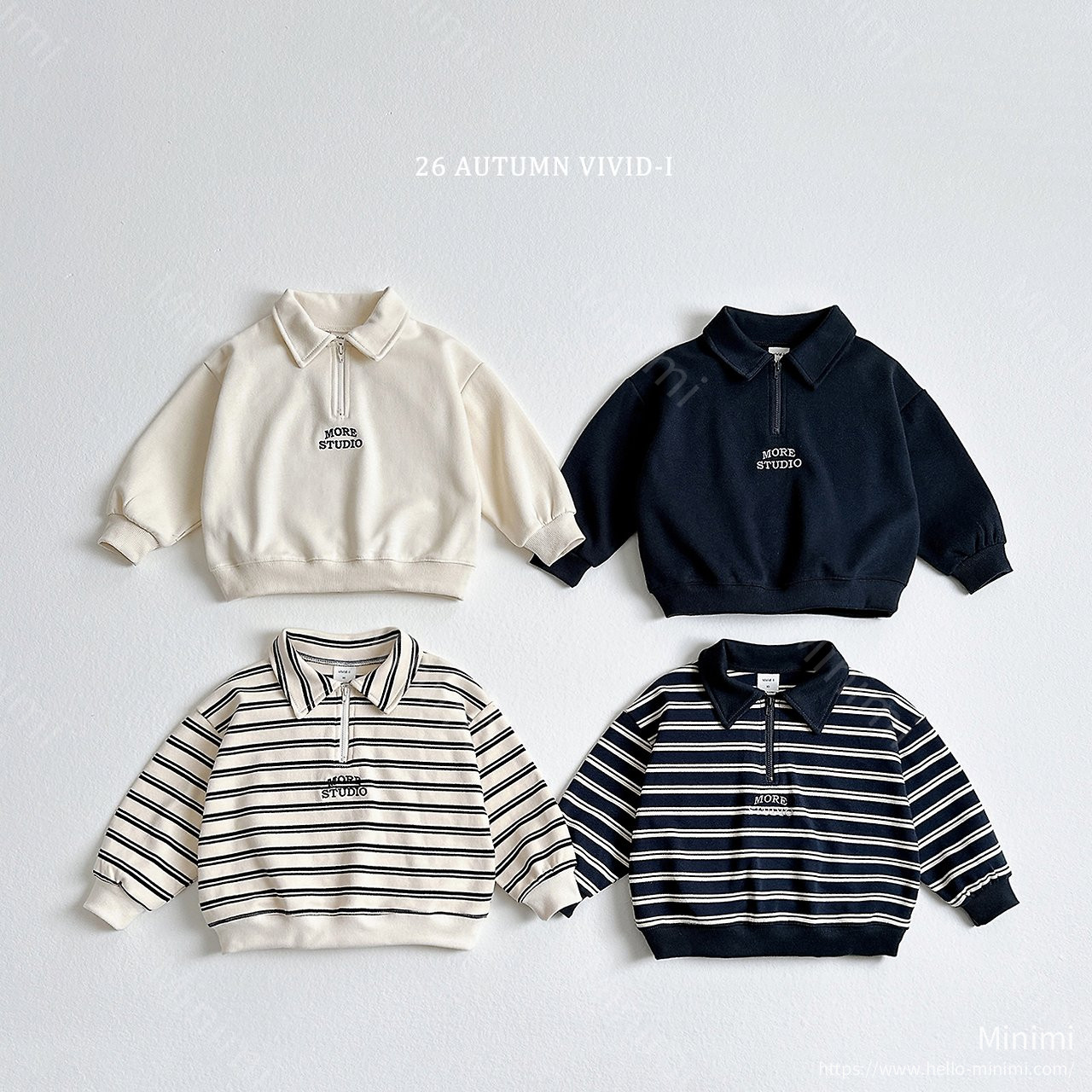 VIVID-I More Anorak Sweatshirt - 韓國童裝代購主圖