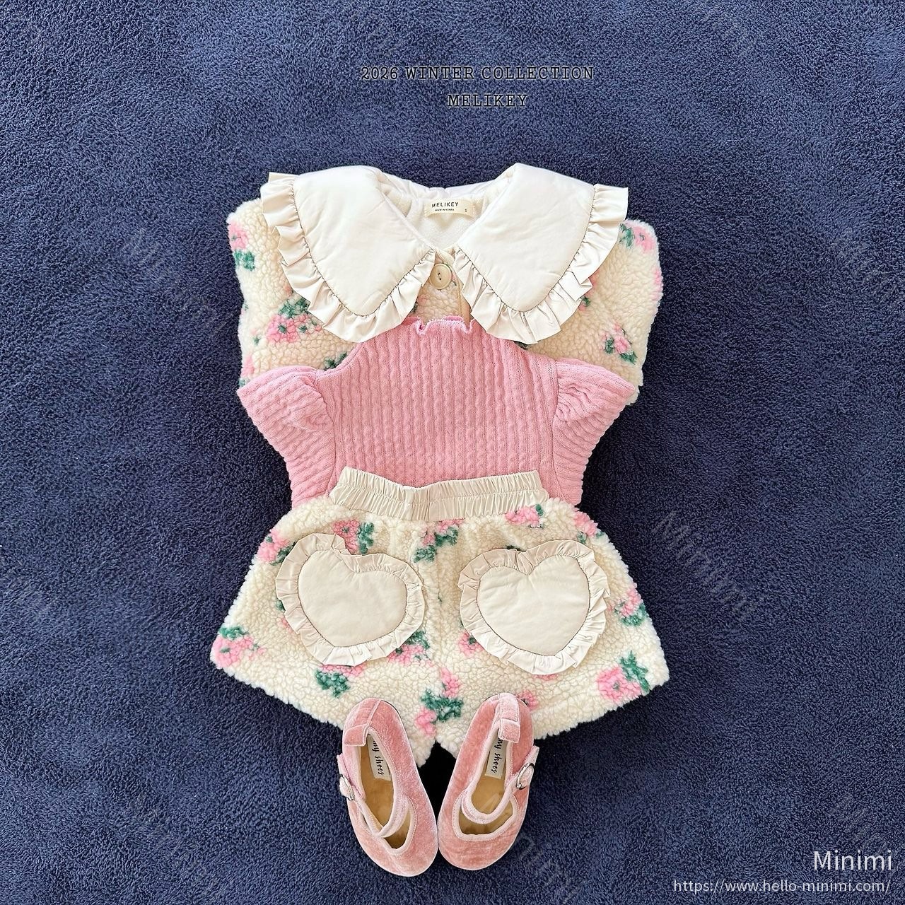 Melikey Heart Flower Shorts 細節圖 28