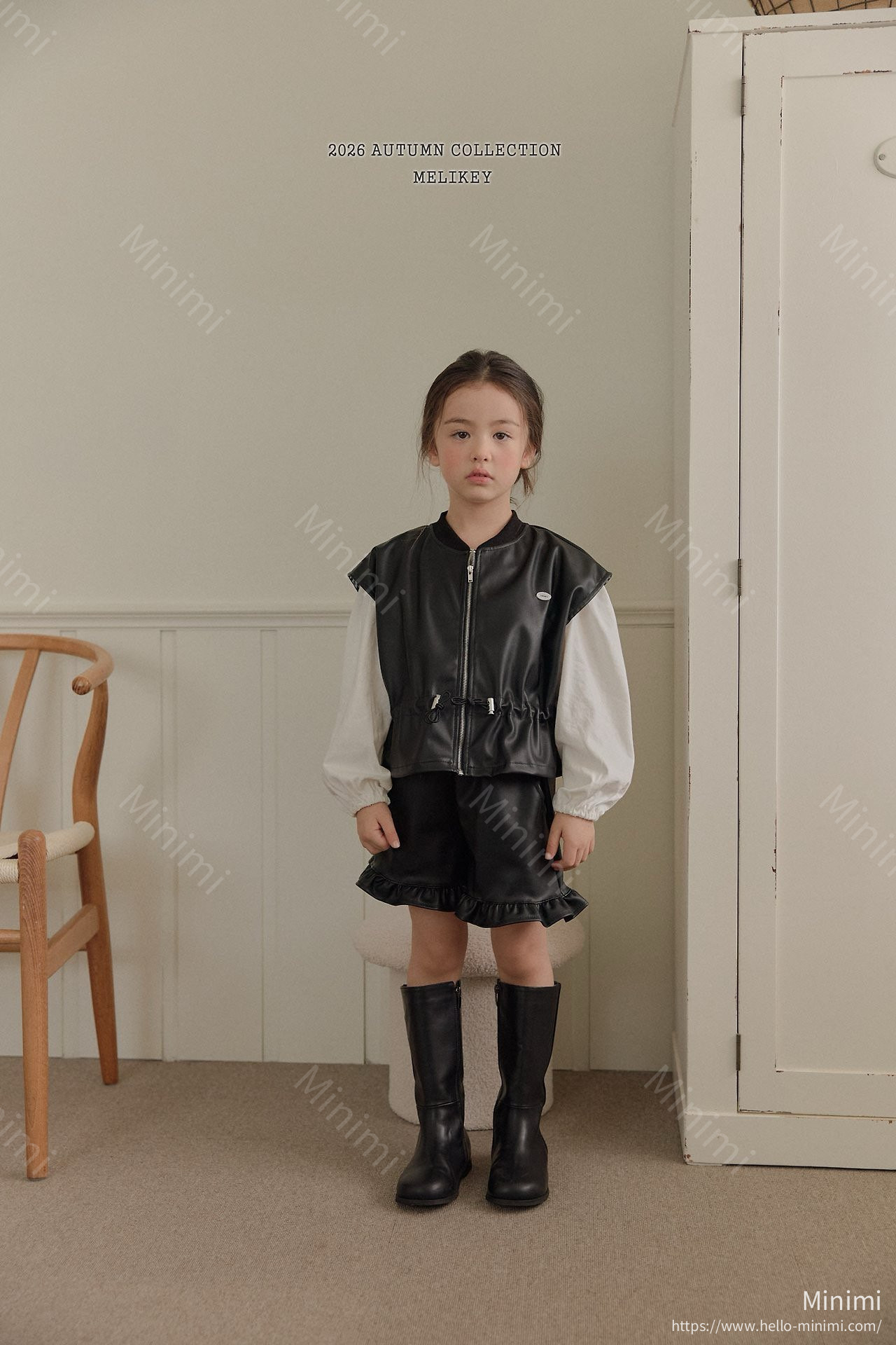 Melikey Leather Frill Shorts 細節圖 11