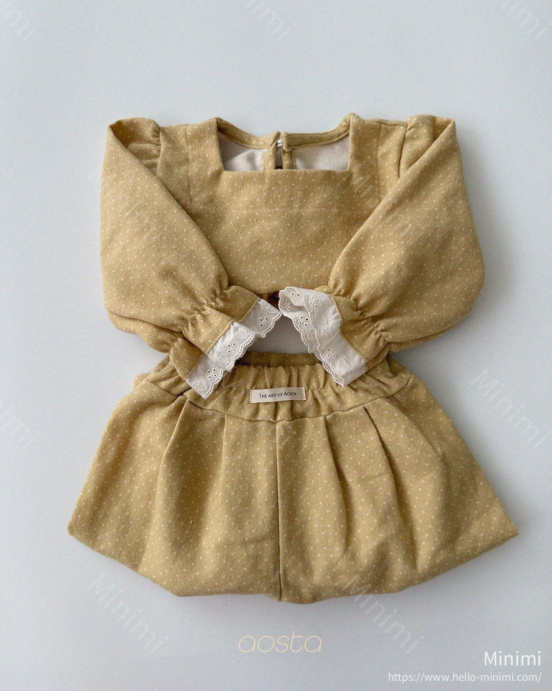 Aosta atelier Milk Dot Blouse 細節圖 16