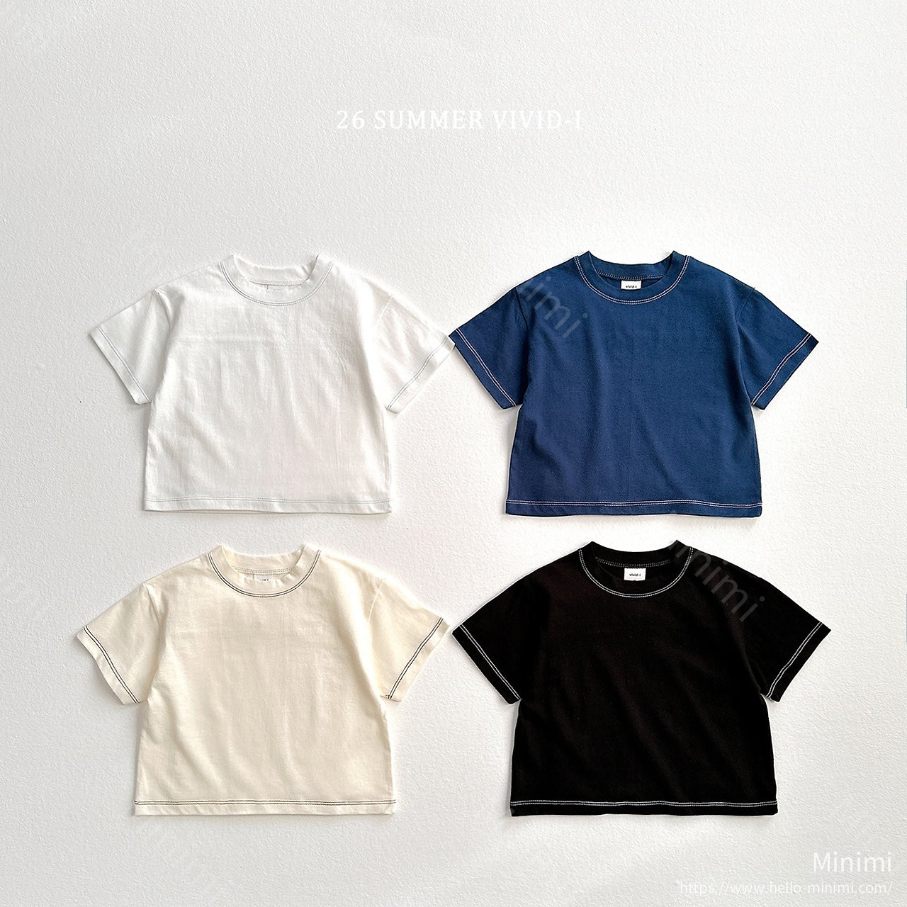 VIVID-I Slit Stitch T-Shirt 細節圖 1