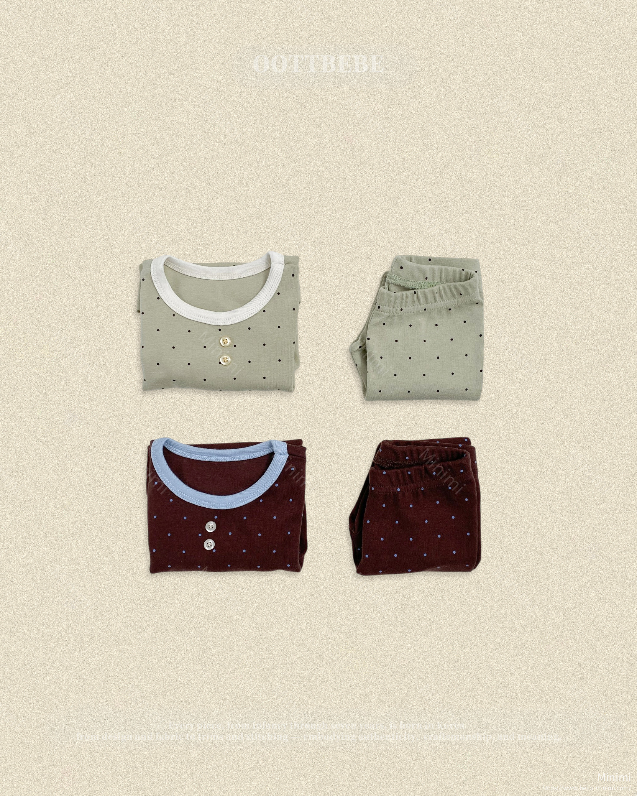 oott bebe Chouchou Dot Loungewear 細節圖 12