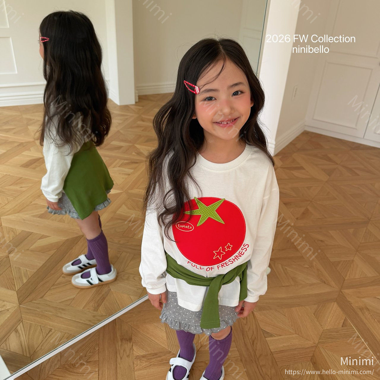 ninibello Tomato Patch T-shirt 細節圖 23