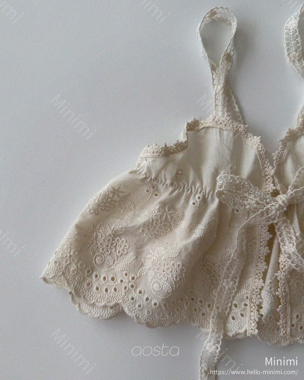 Aosta atelier Lace Bustier 細節圖 2
