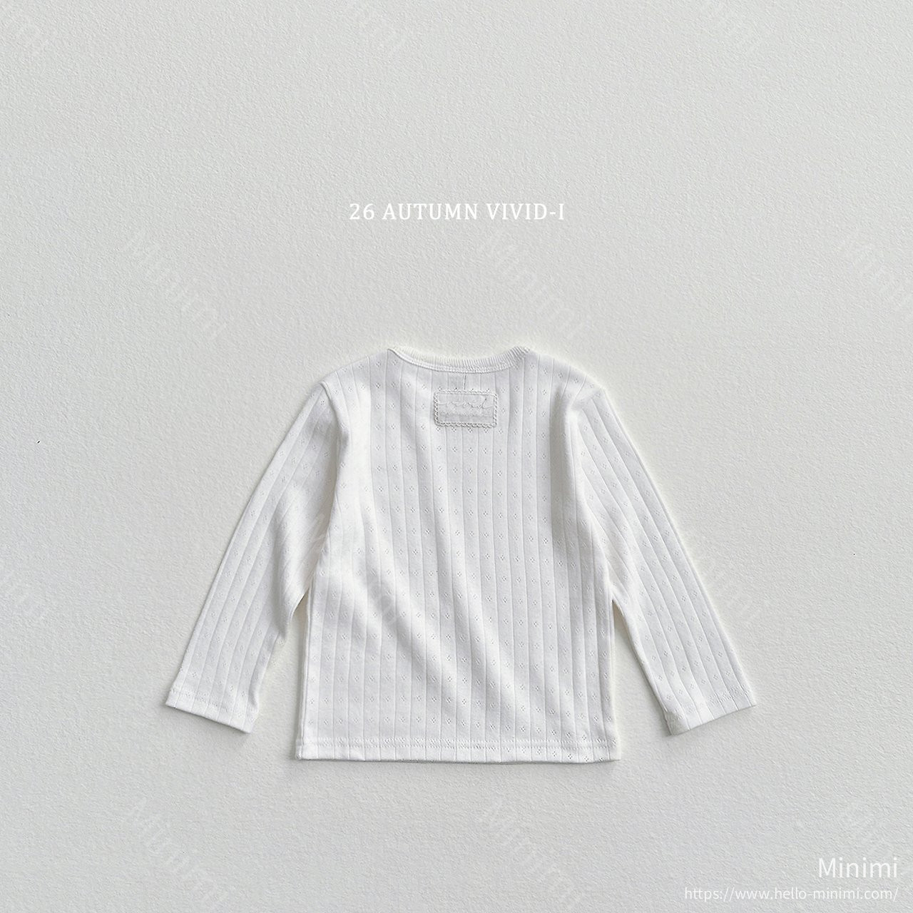 VIVID-I Lace Label Eyelet T-shirt 細節圖 3