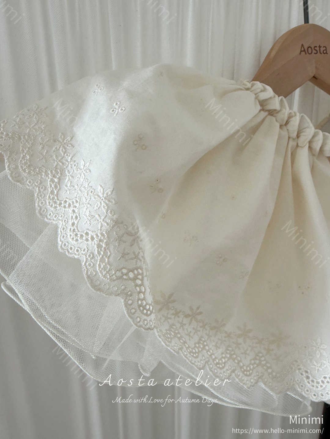 Aosta atelier Lace Skirt 細節圖 1