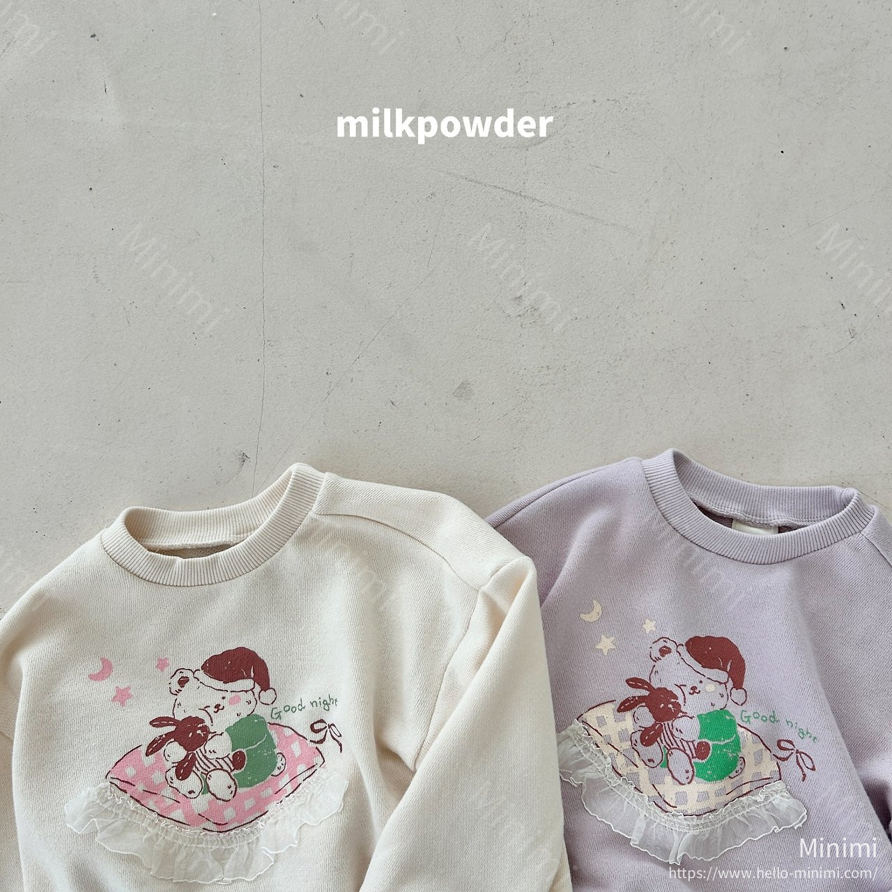 milkpowder Goodnight Sweatshirt 細節圖 3