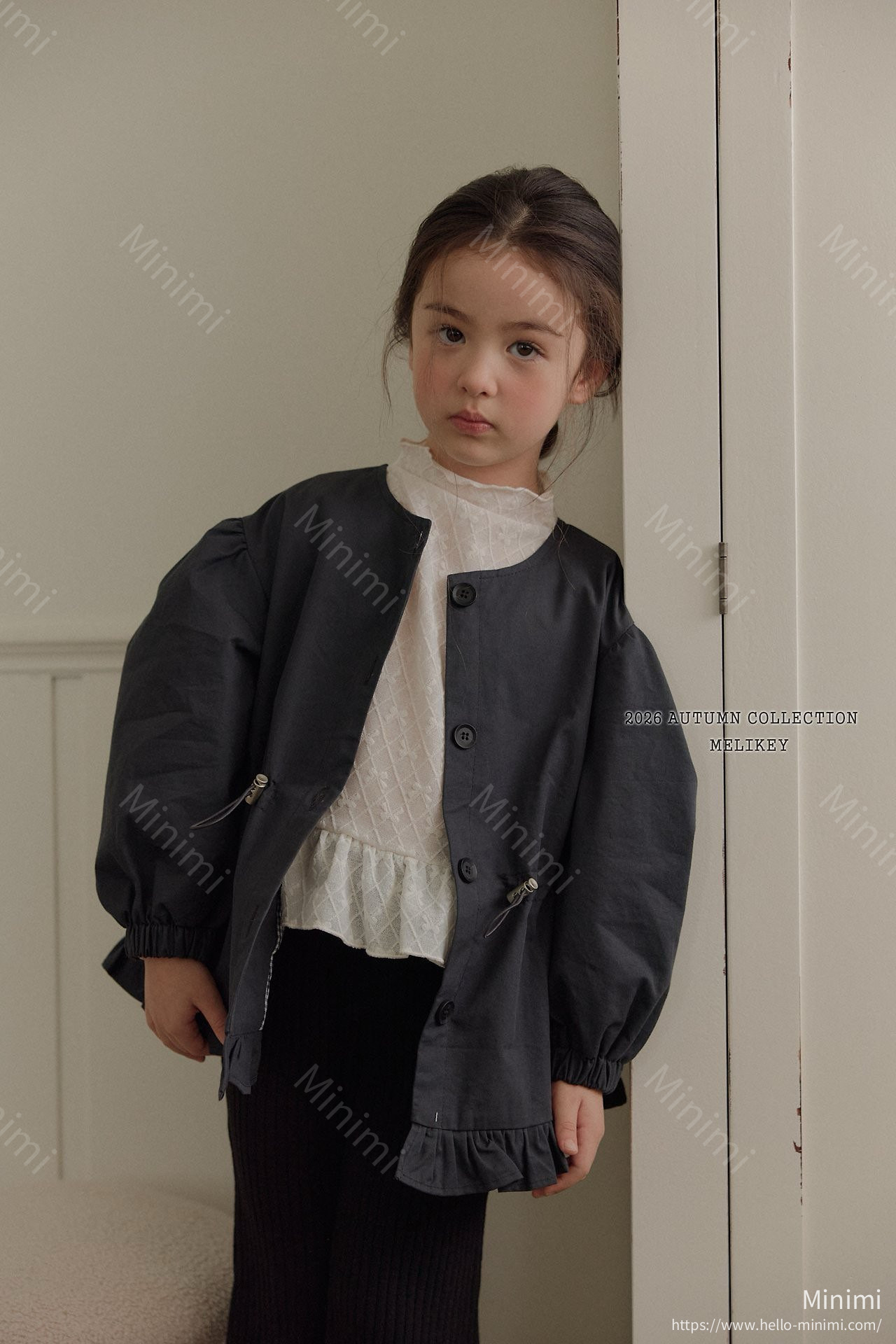 Melikey Momo Frill Trench Coat 細節圖 33