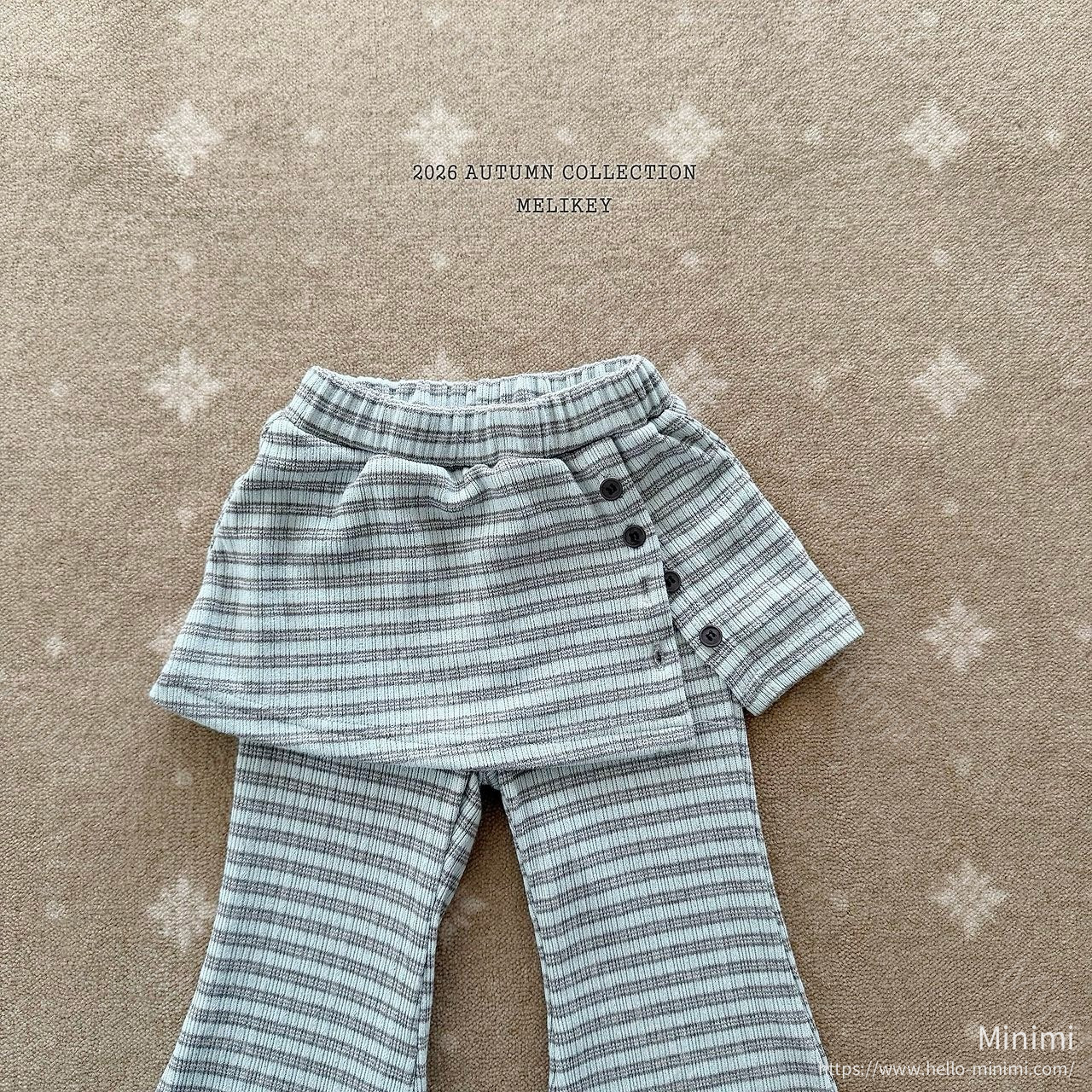 Melikey Button Wrap Bootcut Pants 細節圖 3