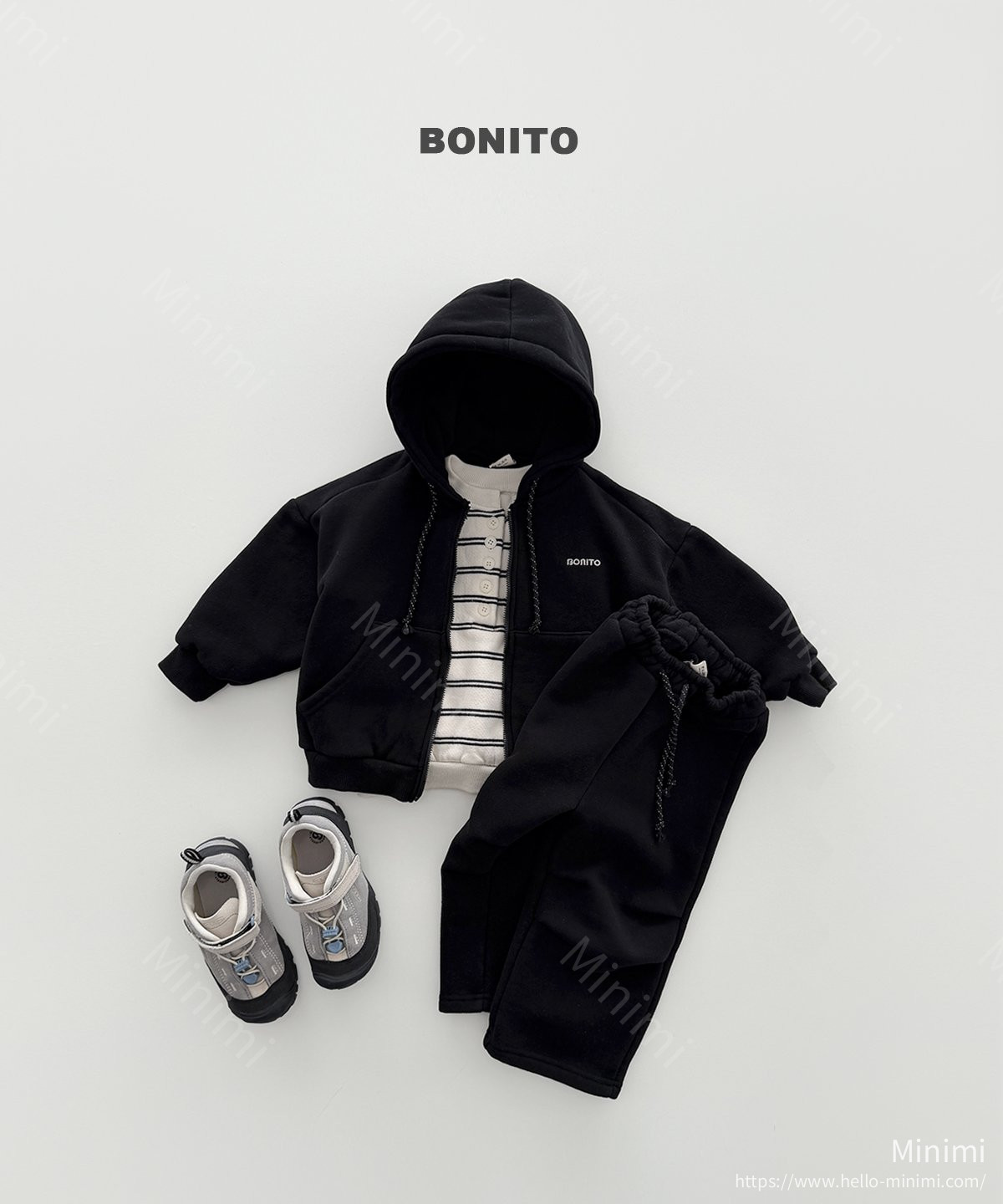 BONITO Double Fleece Hood Zip-up 細節圖 10