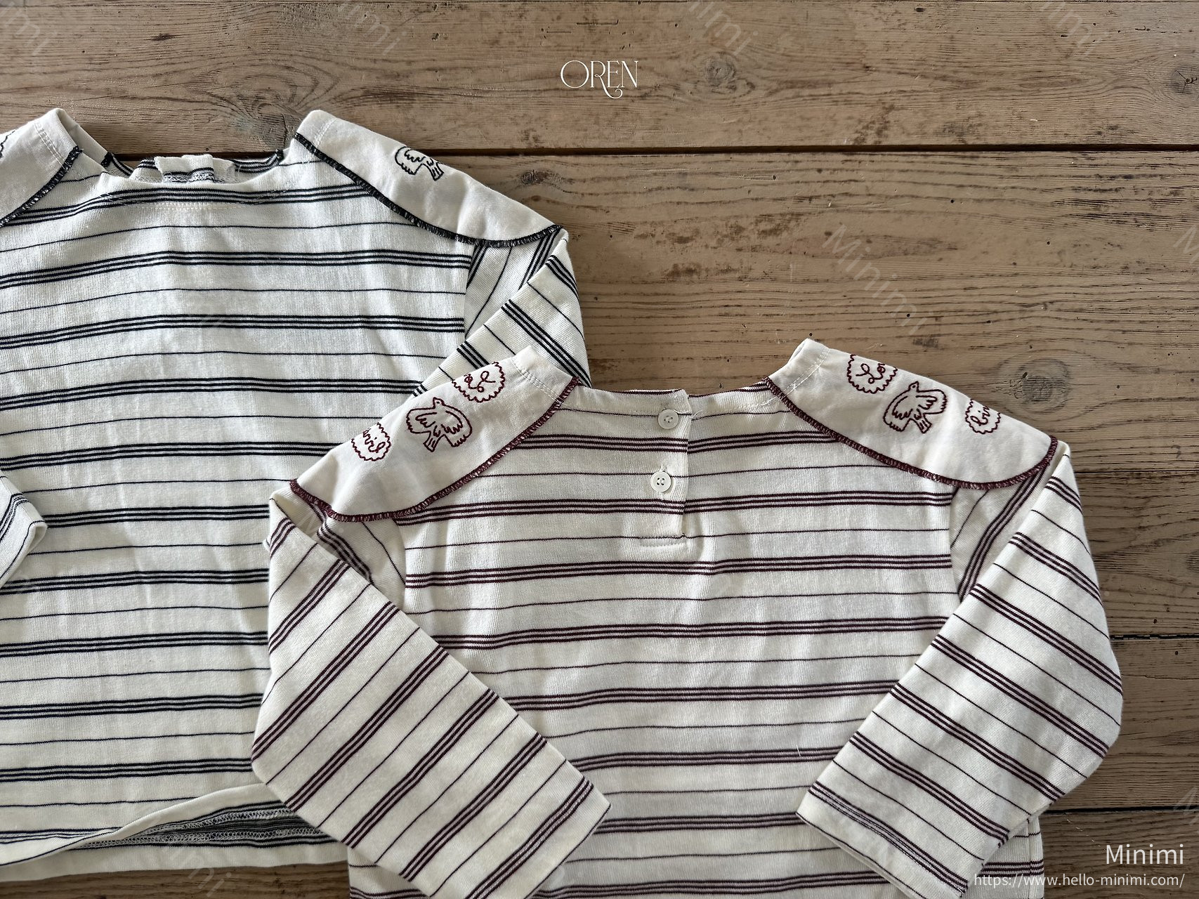 Oren Jane Stripe T-Shirt 細節圖 16