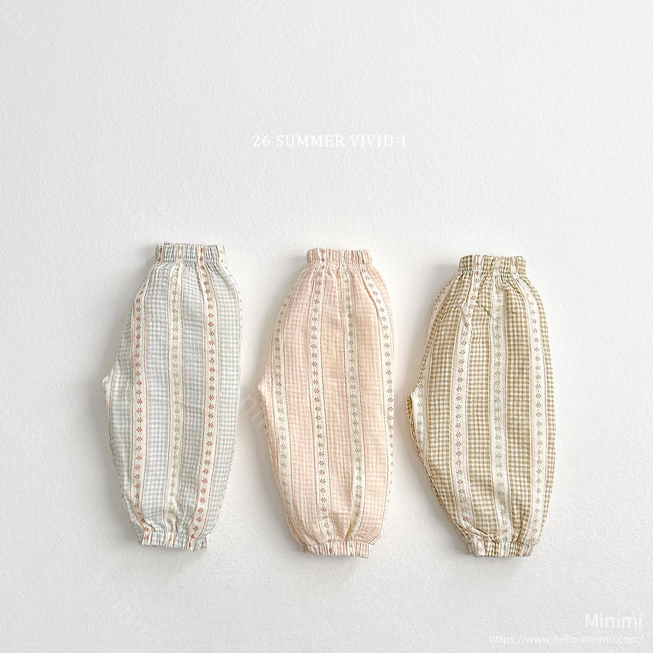 VIVID-I Romantic Check Pants 細節圖 1